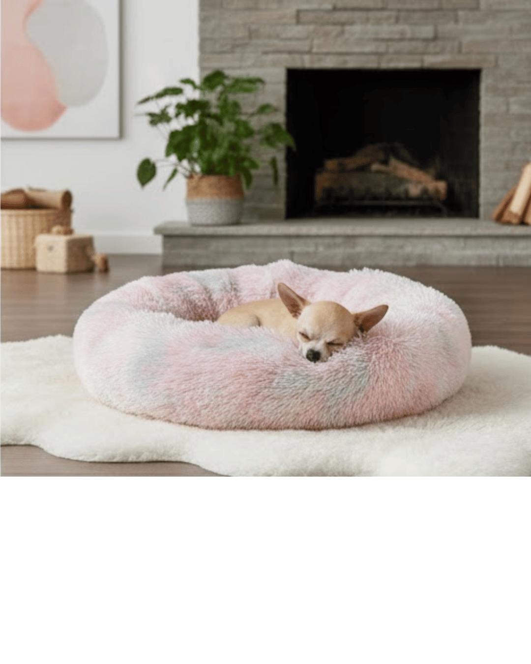 Cozy Plush Pet Bed