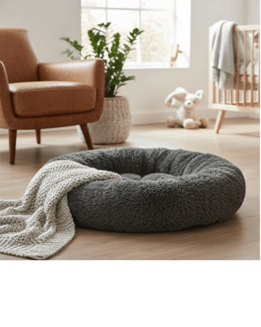 Cozy Plush Pet Bed