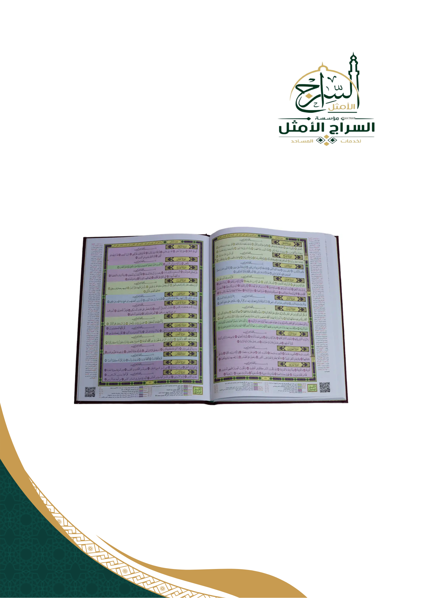 مصحف القيام والتقسيم الموضوعي، كبير كحلي