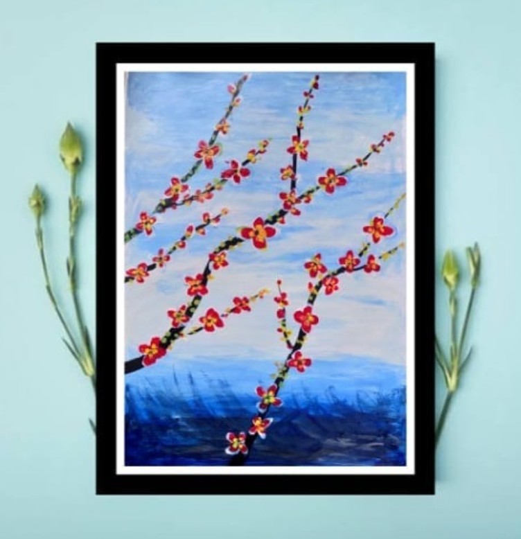 Cherry Blossom Art Print