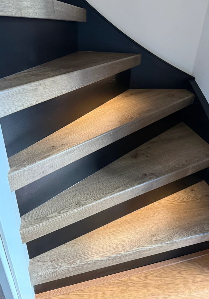 K-Stairs Kasteel eiken dubbel overzettreden