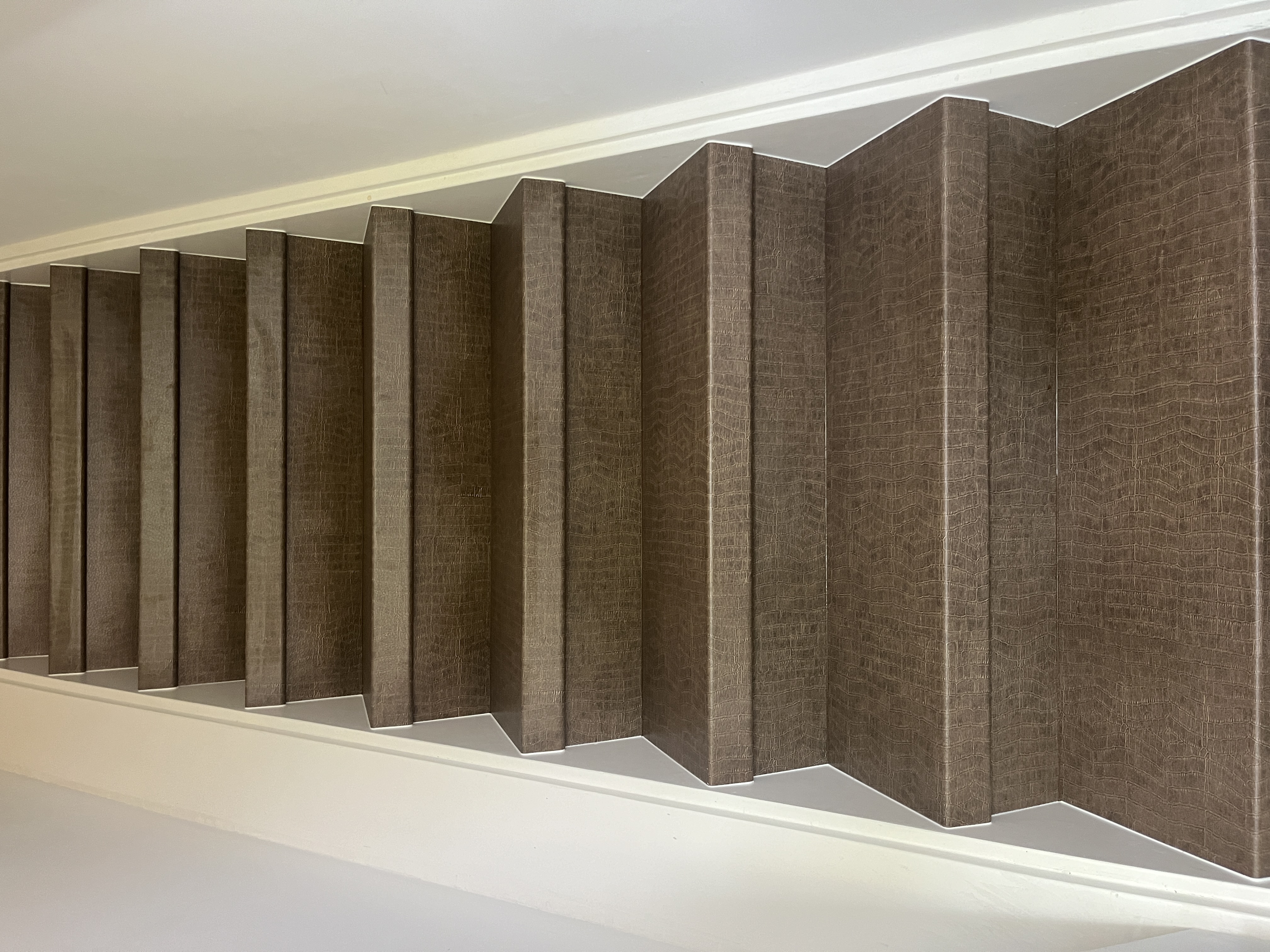 HPL Lederlook dubbel overzettreden