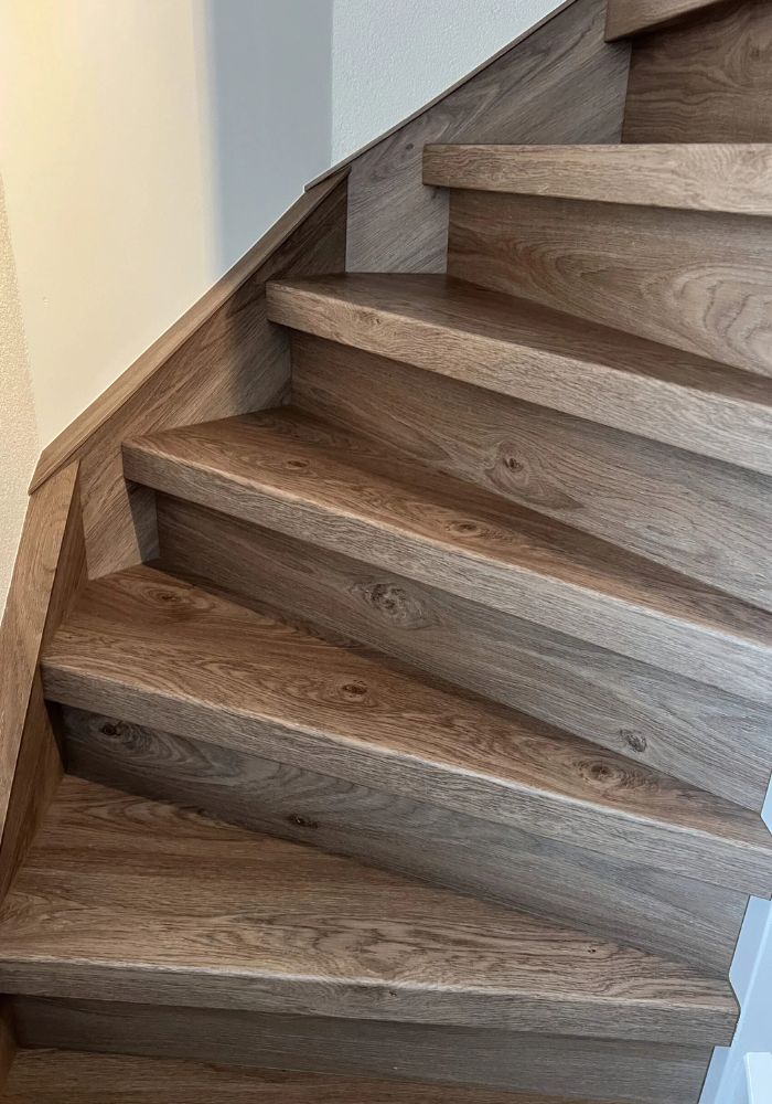 K-Stairs Zand eiken dubbel overzettreden