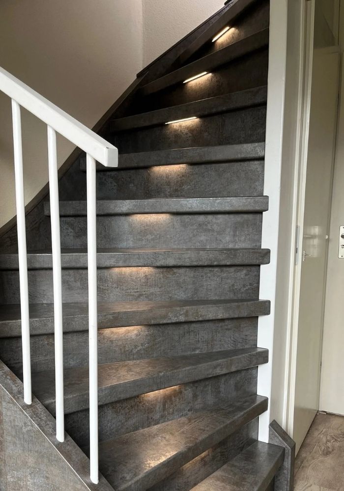 HPL Bluesteel dubbel overzettreden