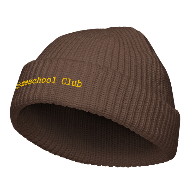Homeschool Club- Fisherman beanie Adult