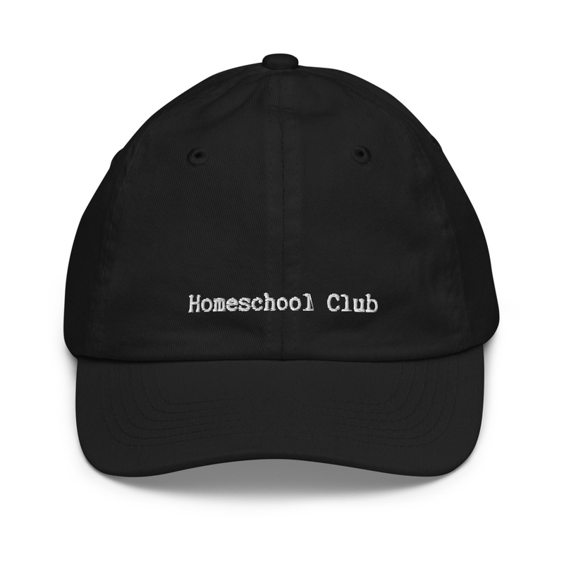 Homeschool Club - Youth baseball cap
