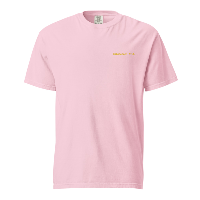 Homeschool Club - Adult Unisex garment-dyed heavyweight t-shirt