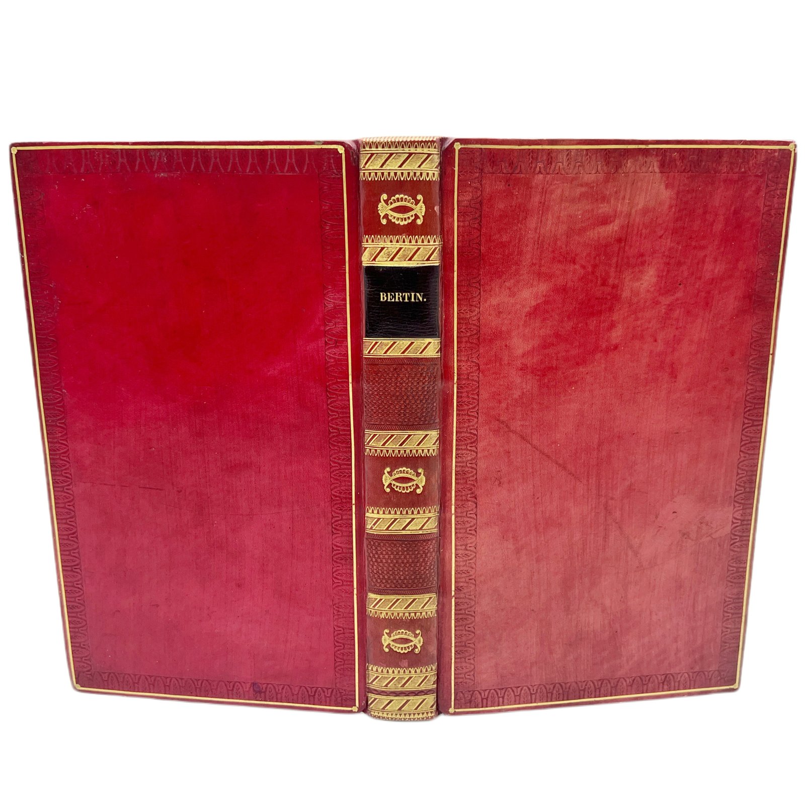 OEUVRES COMPLETES DE BERTIN AVEC NOTES ET VARIANTES, PRÉCÉDÉES D'UNE NOTICE HISTORIQUE SUR SA VIE.
