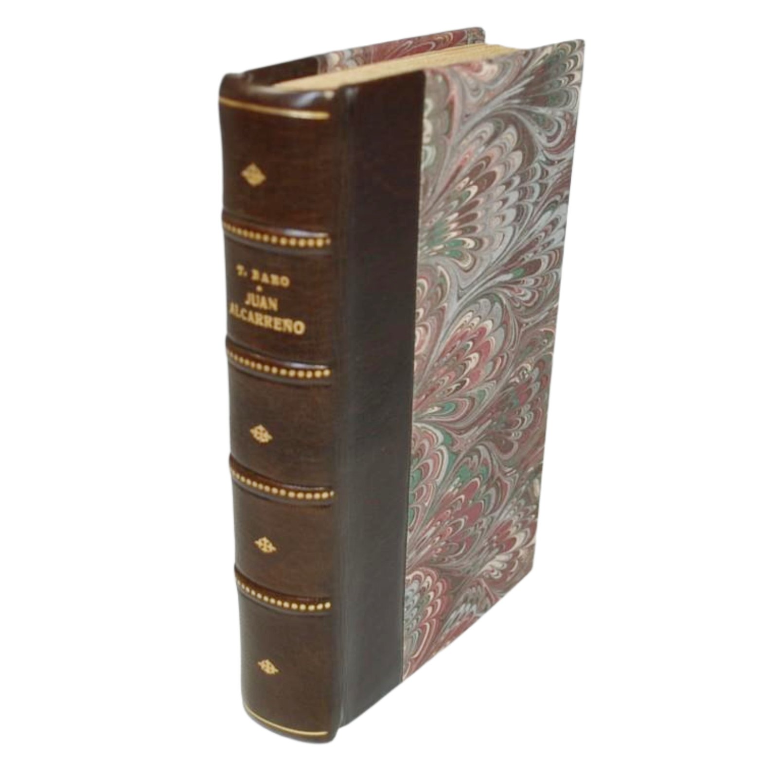 JUAN ALCARREÑO POR D. TEODORO BARÓ. ILUSTRACIONES DE J. ALARCÓN Y OTROS ARTISTAS.