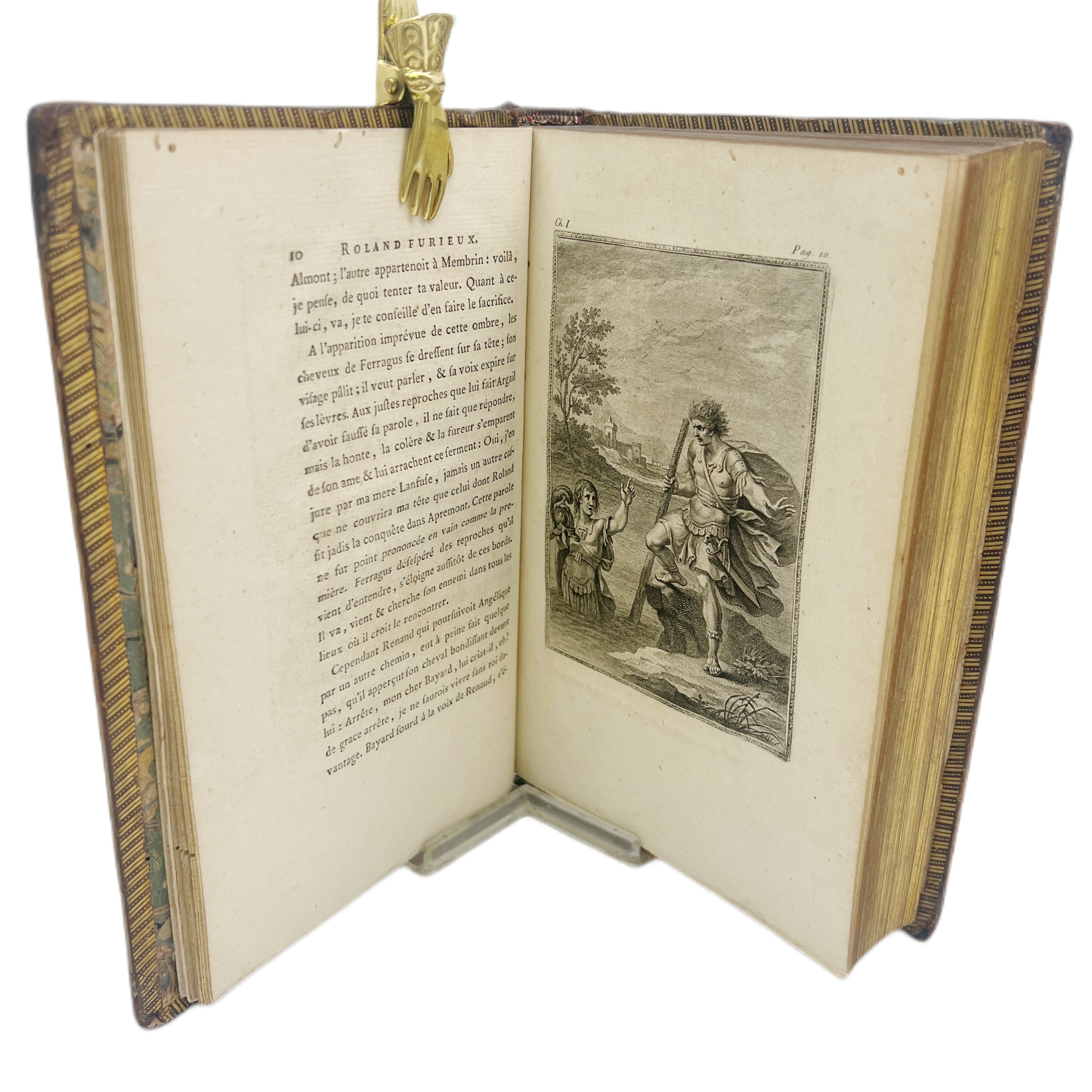 ROLAND FURIEUX, POÈME HÈROIQUE DE L'ARIOSTE, TRADUCTION NOUVELLE PAR M. D'USSIEUX.