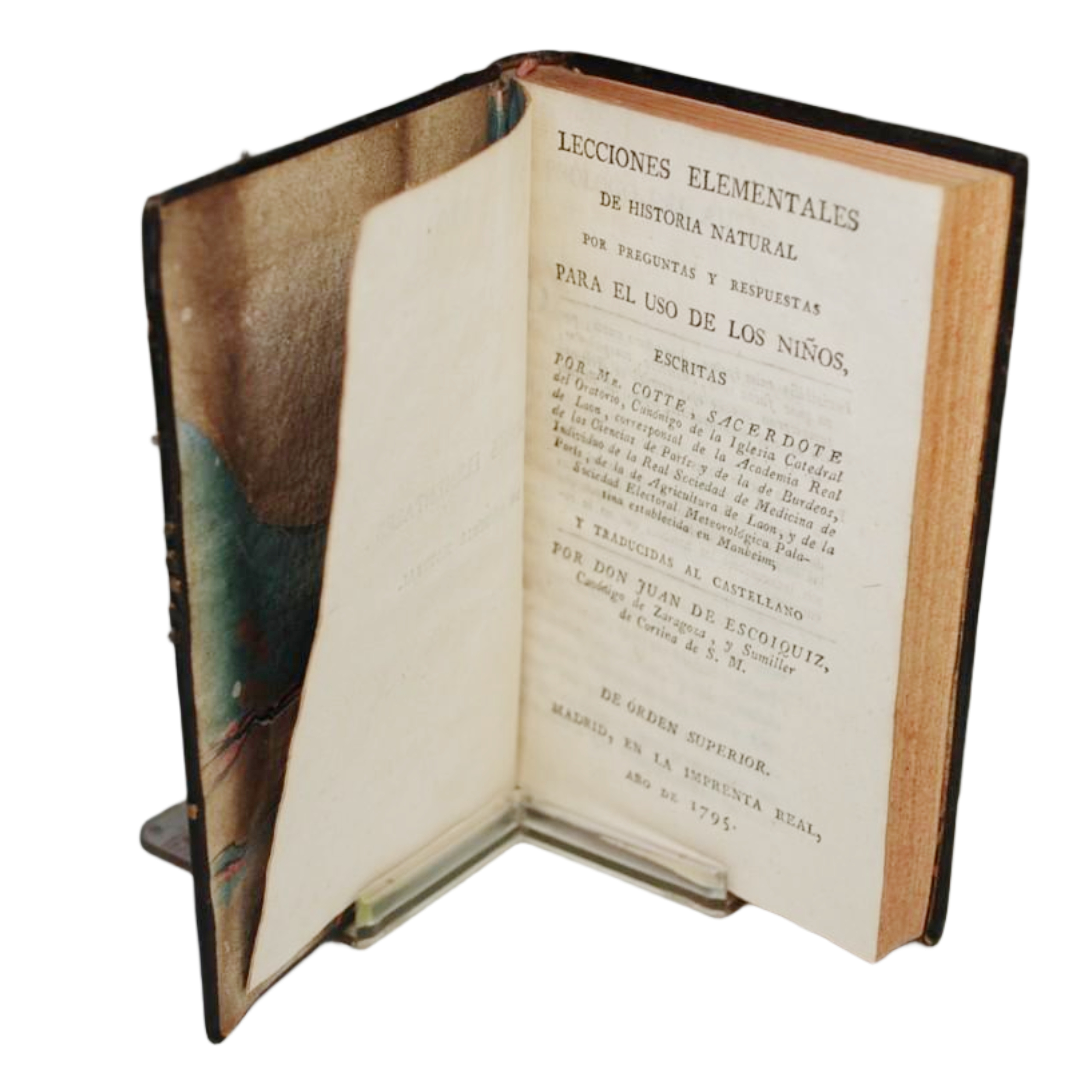 LECCIONES ELEMENTALES DE HISTORIA NATURAL POR PREGUNTAS Y RESPUESTAS PARA EL USO DE LOS NIÑOS ESCRITAS POR MR. COTTE.
