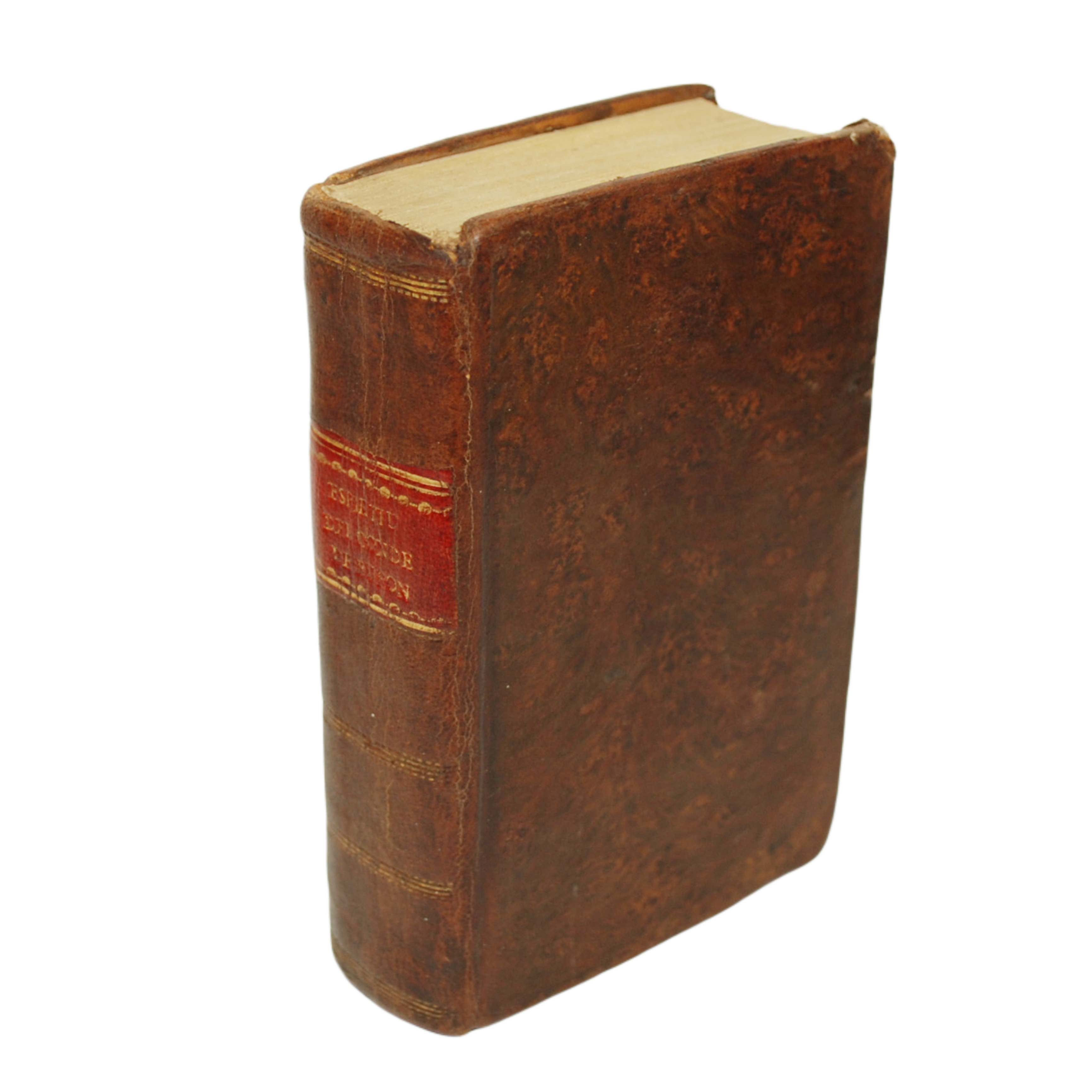 ESPÍRITU DEL CONDE DE BUFFON ESCRITO EN FRANCÉS POR M... Y TRADUCIDO AL CASTELLANO POR TIBURCIO MAQUIEYRA SERRADOR