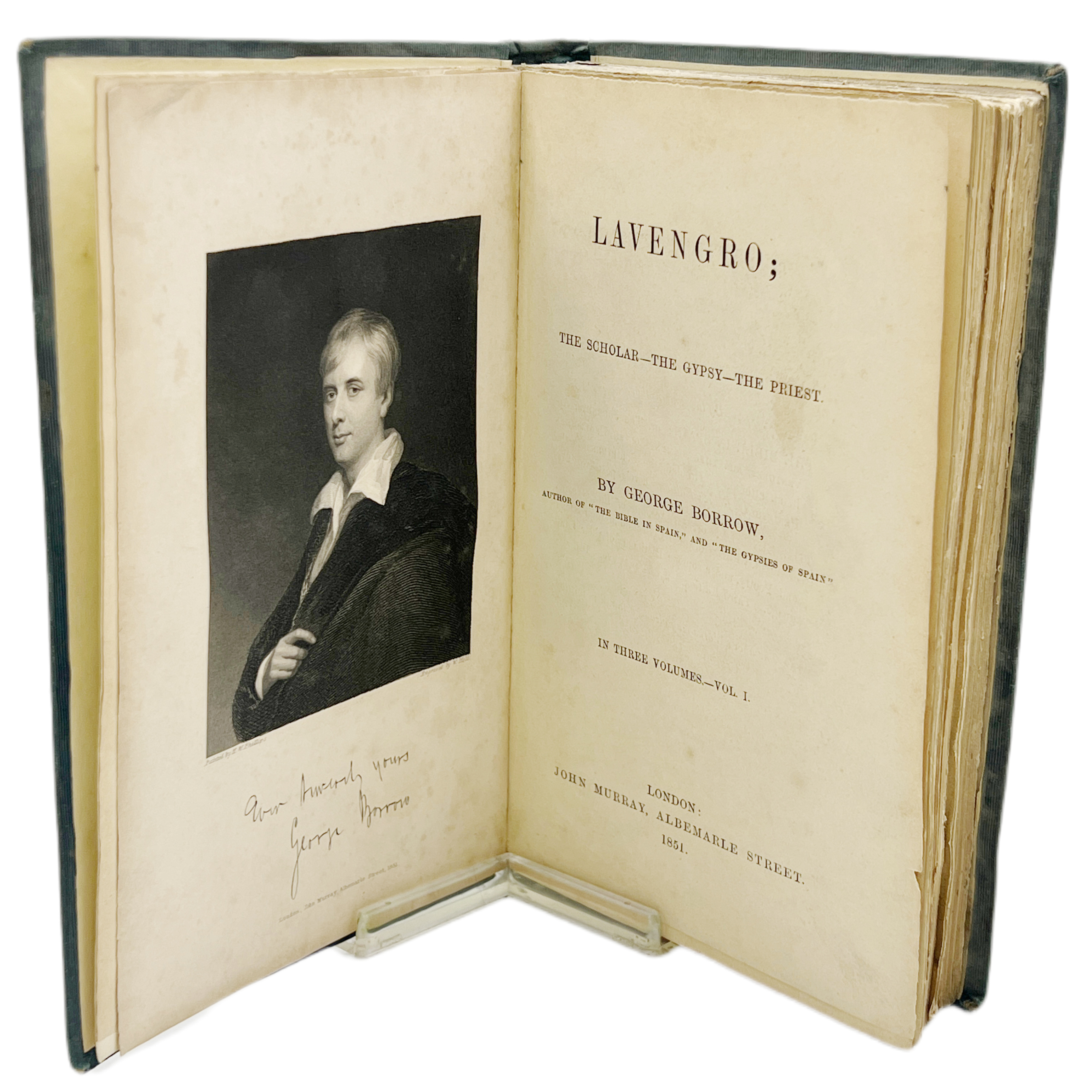 LAVENGRO. THE SCHOLAR, THE GYPSY AND THE PRIEST