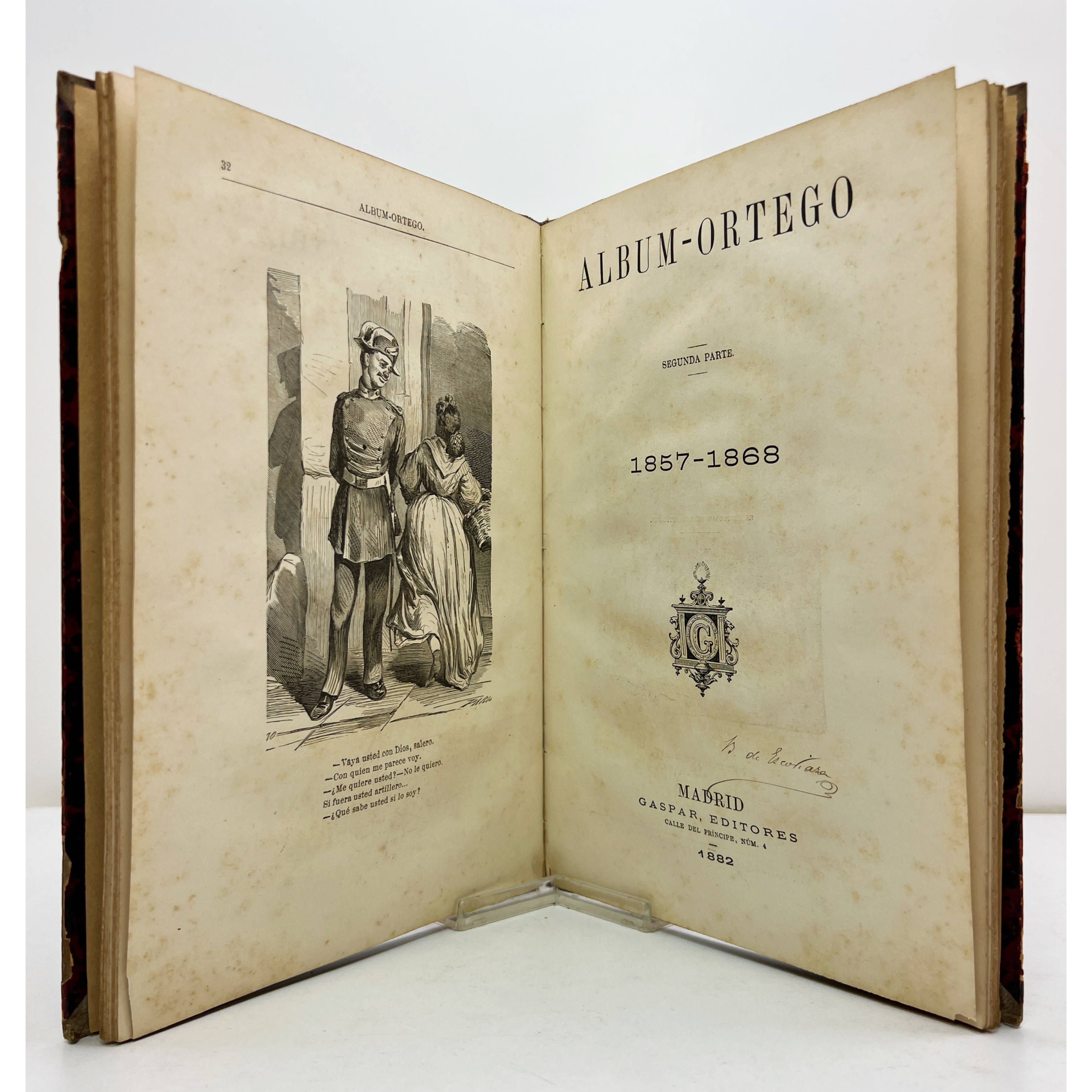 ALBUM ORTEGO. PRIMERA Y SEGUNDA PARTE.