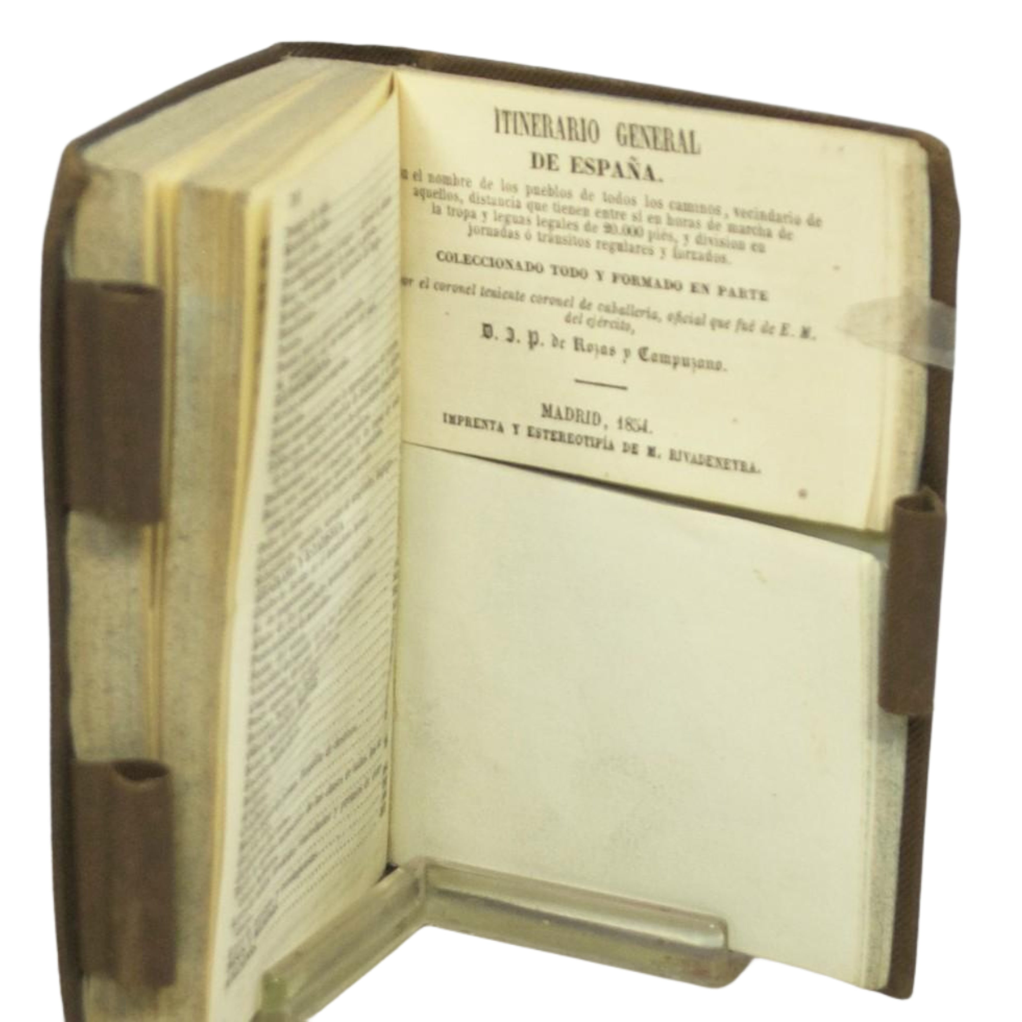 AGENDA MILITAR POR EL CAPITAN DE ESTADO MAYOR D. J. G. DE A.