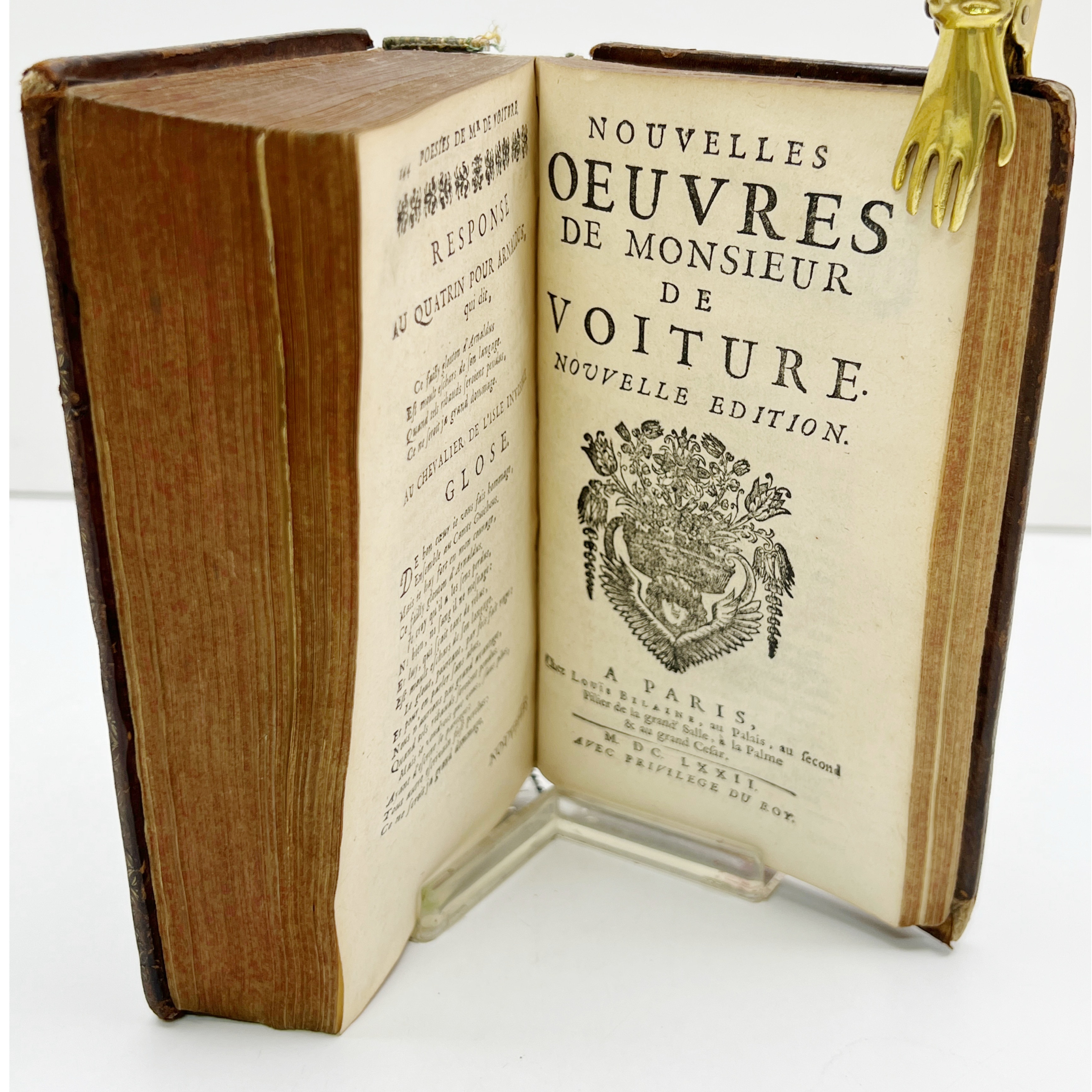 LES OUVRES DE MONSIEUR DE VOITURE