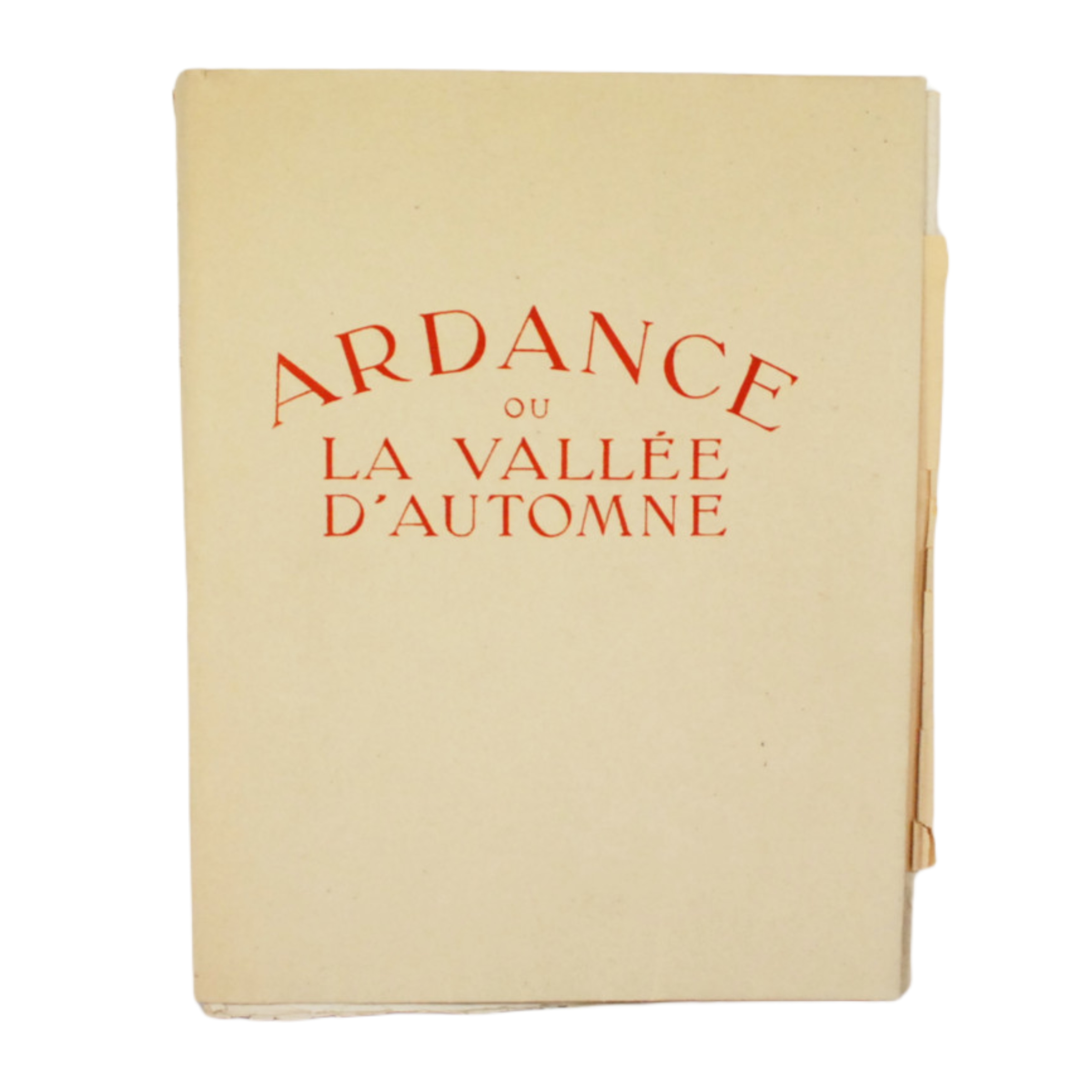 ARDANCE OU LA VALLÉE D'AUTOMNE