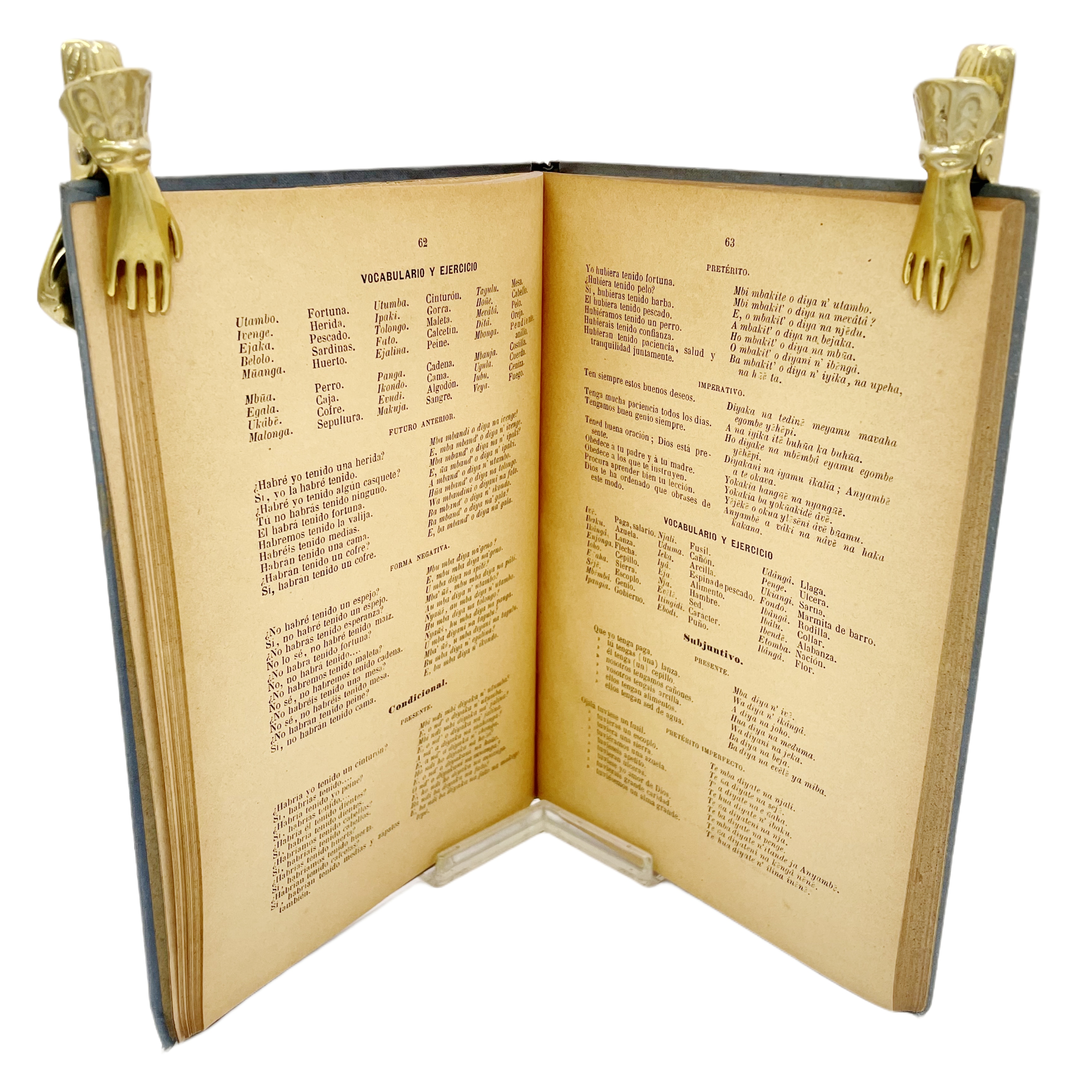 COLECCIÓN DE APUNTES PRELIMINARES SOBRE LA LENGUA BENGA Ó SEA INTRODUCCIÓN Á UNA GRAMÁTICA DE ESTE IDIOMA QUE SE HABLA EN LA ISLA DE CORISCO, PUEBLOS DE SU BAHÍA É ISLAS ADYACENTES POR EL RDO. P. FRANCISCO SALVADÓ Y COS ...