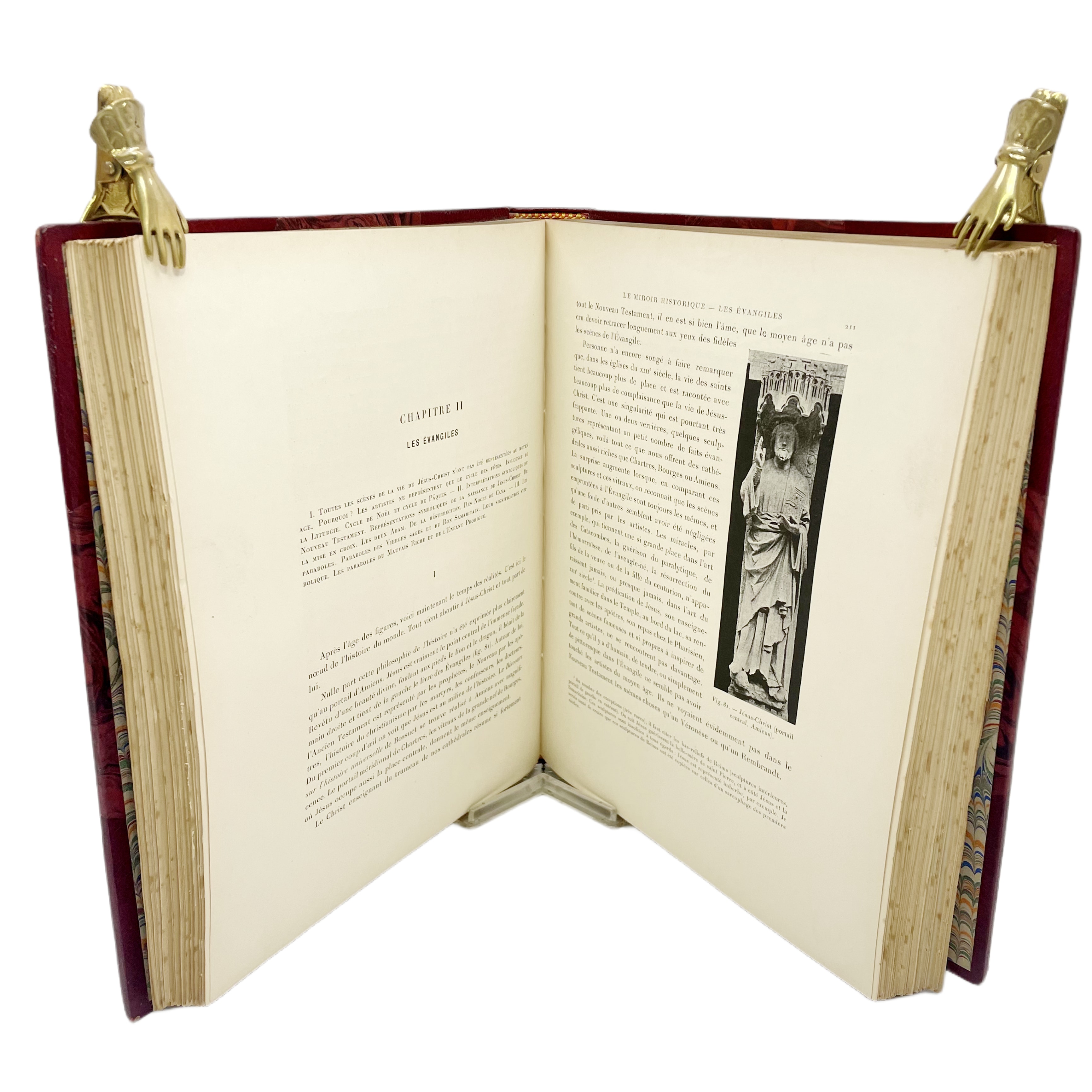 L'ART RELIGIEUX DU XIIIE SIÈCLE EN FRANCE. ETUDE SUR L'ICONOGRAPHIE DU MOYEN-ÂGE ET SUR SES SOURCES D'INSPIRATION, ILLUSTRÉE DE 127 GRAVURES.