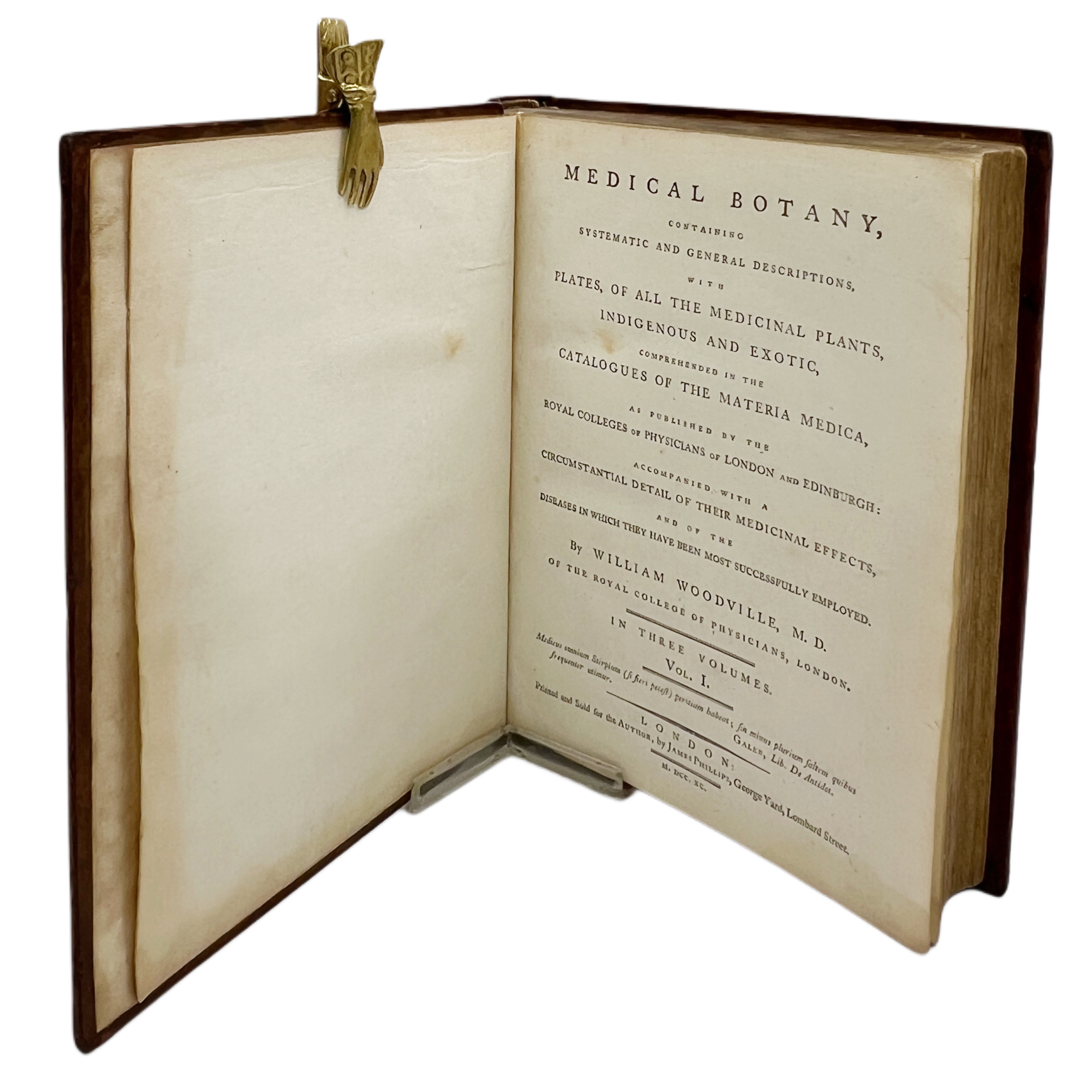 MEDICAL BOTANY CONTAINING SYSTEMATIC AND GENERAL DESCRIPTIONS, WITH PLATES, OF ALL THE MEDICINAL PLANTS, INDIGENOUS AND EXOTIC, COMPREHENDED IN THE CATALOGUES OF THE MATERIA MEDICA. ACCOMPANIED WITH A CIRCUMSTANTIAL DETAIL OF THEIR MEDICINAL EFFECTS