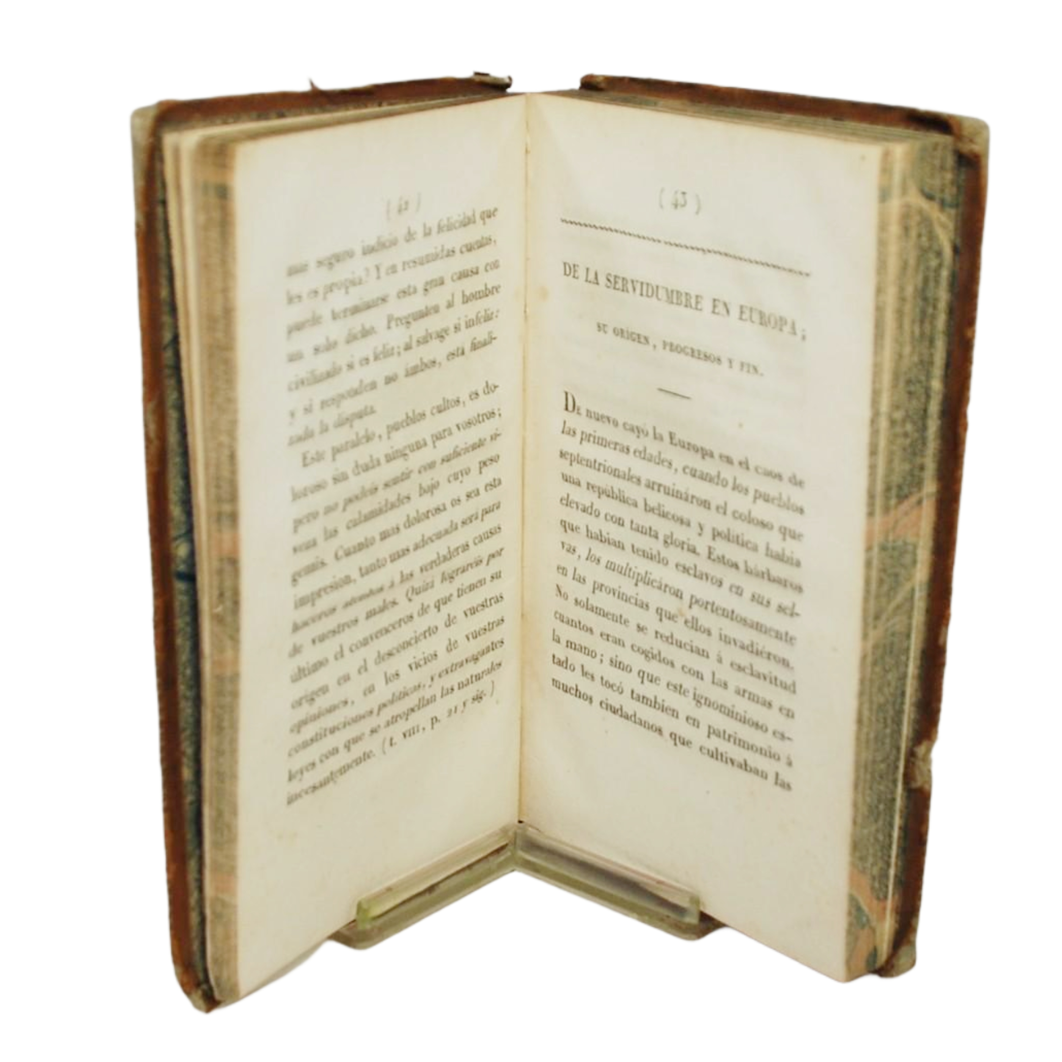 DE LOS PUEBLOS Y GOBIERNOS COLECCIÓN DE PENSAMIENTOS, EXTRAIDOS DE LA HISTORIA FILOSÓFICA DE LAS DOS INDIAS POR G. J. RAYNAL. TRADUCIDO AL CASTELLANO POR S. D. V.