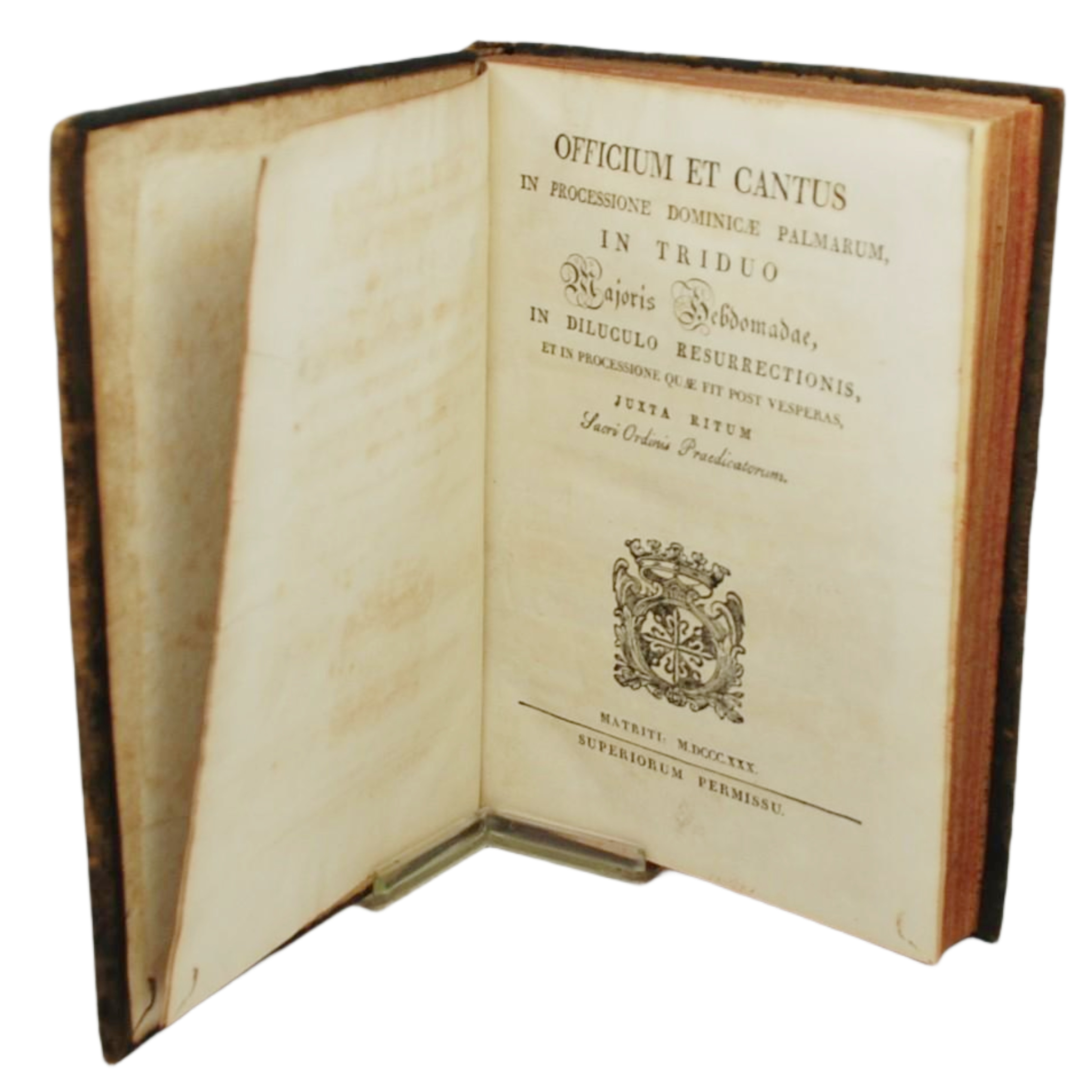 OFFICIUM ET CANTUS IN PROCESSIONE DOMINICAE PALMARUM, IN TRIDUO