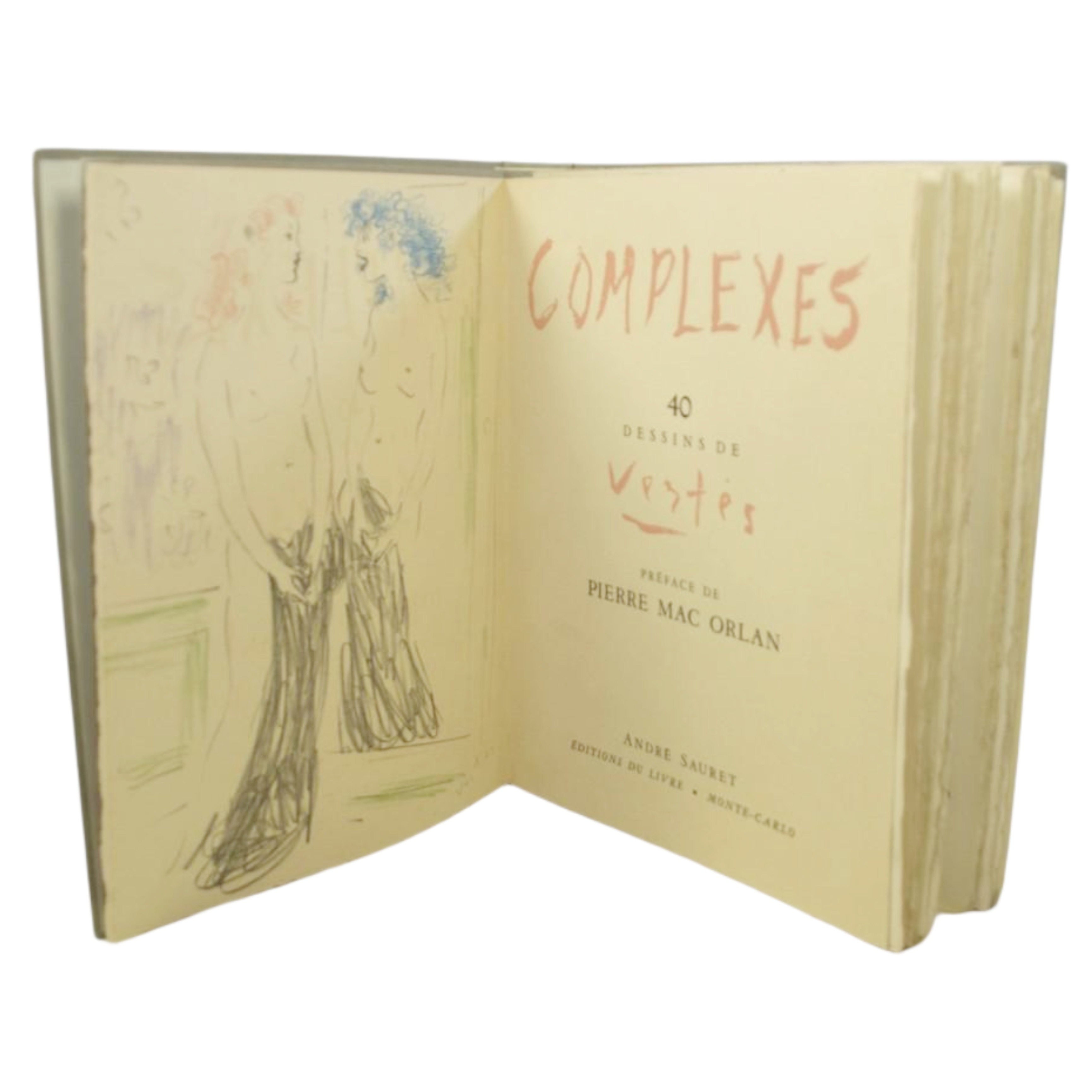 COMPLEXES. 40 DESSINS DE VERTES