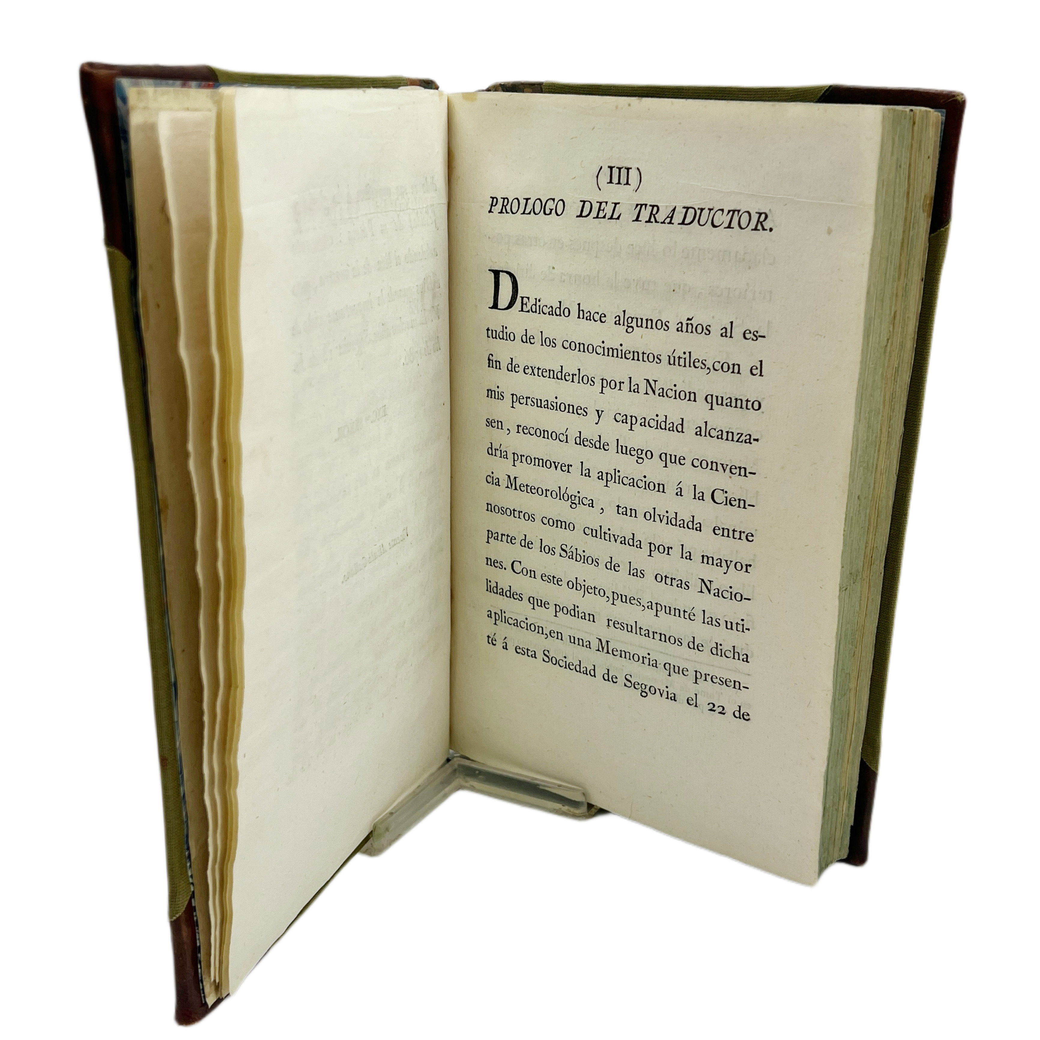 LA METEOROLOGÍA APLICADA A LA AGRICULTURA. MEMORIA PREMIADA POR LA SOCIEDAD REAL DE LAS CIENCIAS DE MONTPELLIER. TRADUCIDA E ILUSTRADA CON VARIAS NOTAS POR EL CAPITÁN DON VICENTE ALCALÁ-GALIANO.