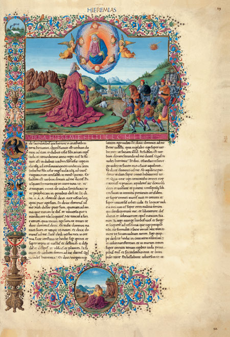LA BIBBIA DI FEDERICO DA MONTEFELTRO - LA BIBLIA DI FEDERICO DA MONTEFELTRO. BIBLIOTECA APOSTOLICA VATICANA, MSS. URB. LAT. 1 Y URB. LAT. 2