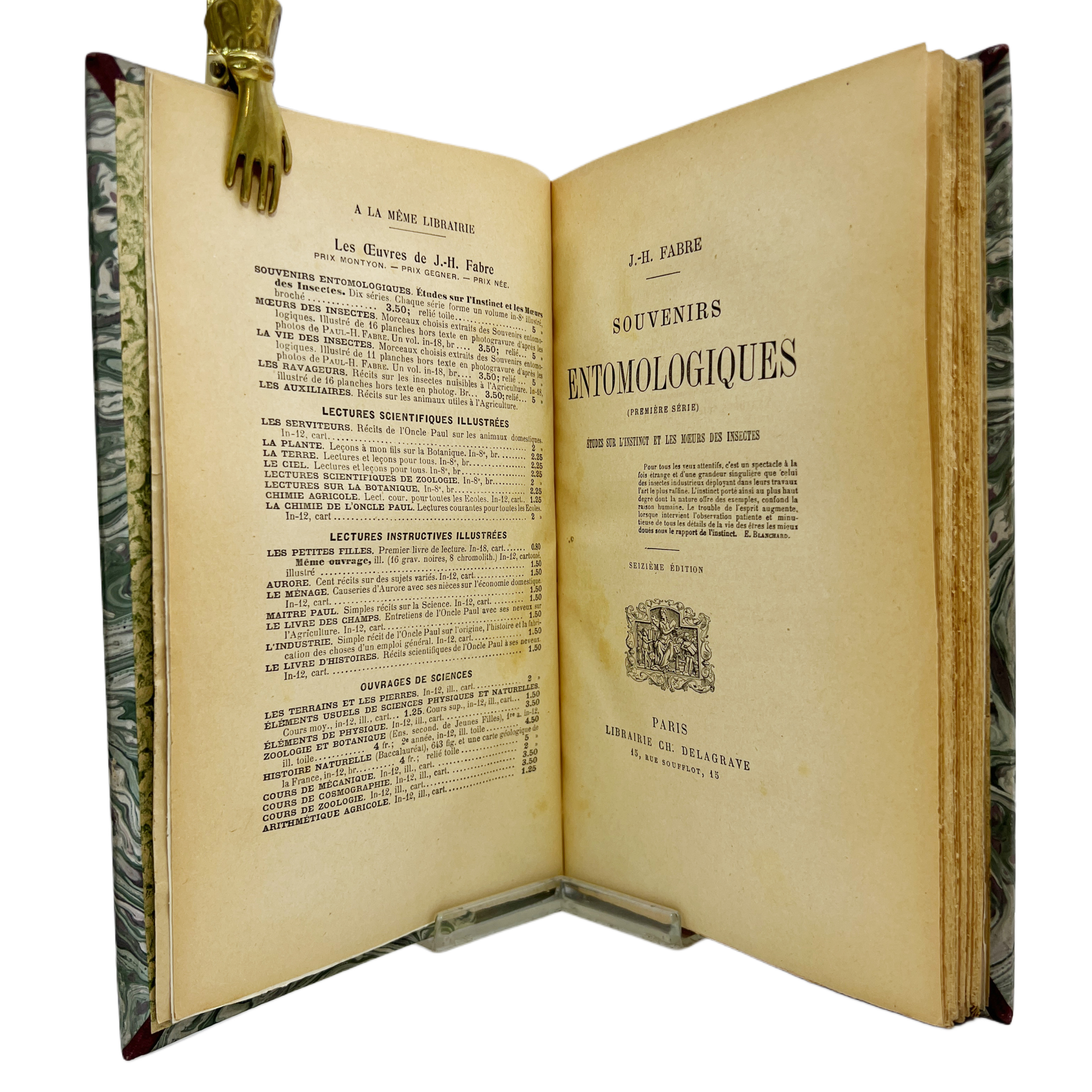 SOUVENIRS ENTOMOLOGIQUES