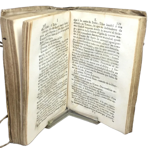 DICCIONARIO ABREVIADO DE LA FABULA PARA LA INTELIGENCIA DE LOS POETAS, PINTURAS, Y ESTATUAS, CUYOS ASUNTOS ESTÁN TOMADOS DE LA HISTORIA POÉTICA