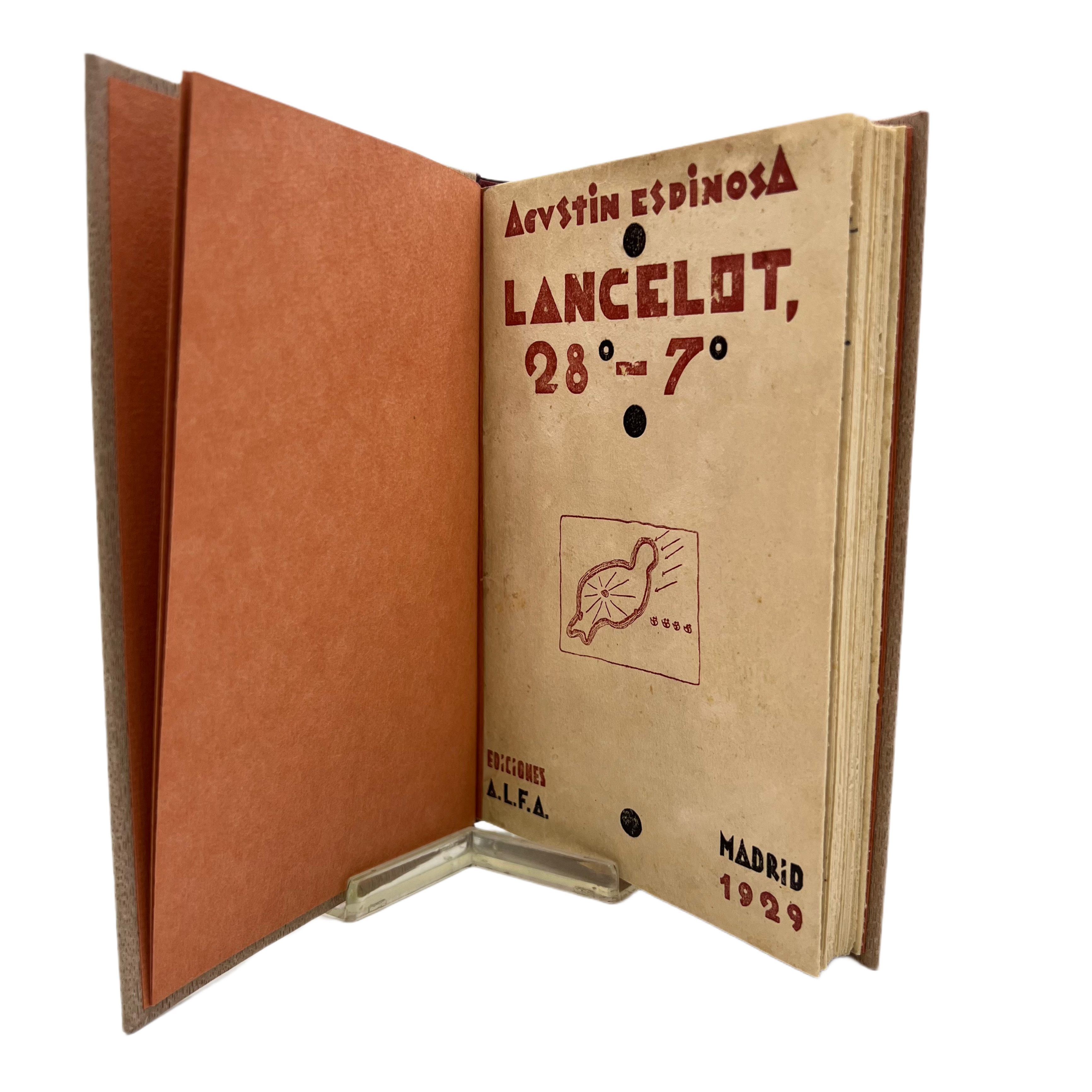AGUSTÍN ESPINOSA - LANCELOT 28º-7º (GUIA INTEGRAL DE UNA ISLA ATLANTICA) - 1ª EDICIÓN  1929