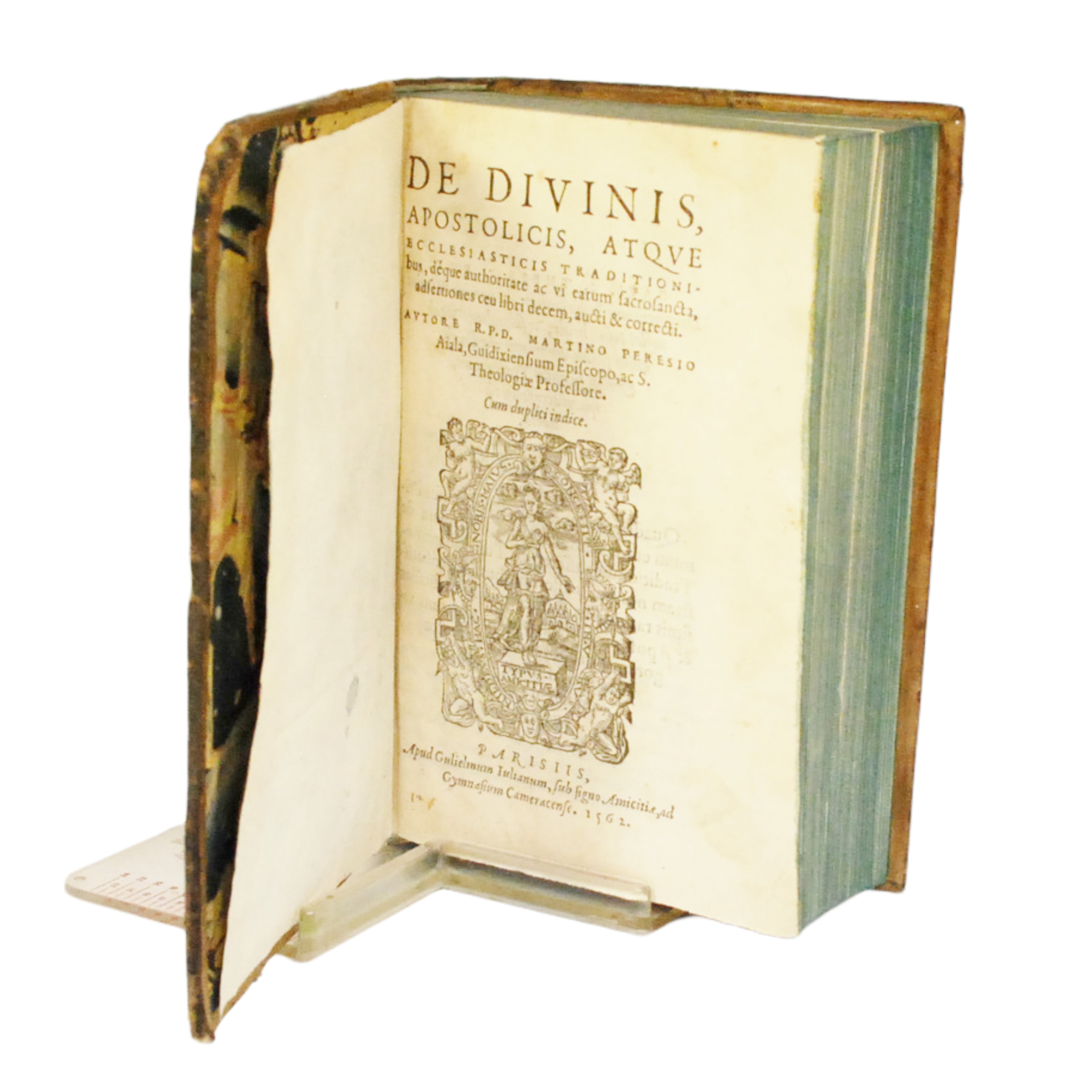 DE DIVINIS, APOSTOLICIS, ATQUE ECLESIASTICIS TRADICIONIBUS, DEUQE AUTORITATA AC VI CARUM SACROSACTA ADVERSETINES SEU LIBRO DECEM