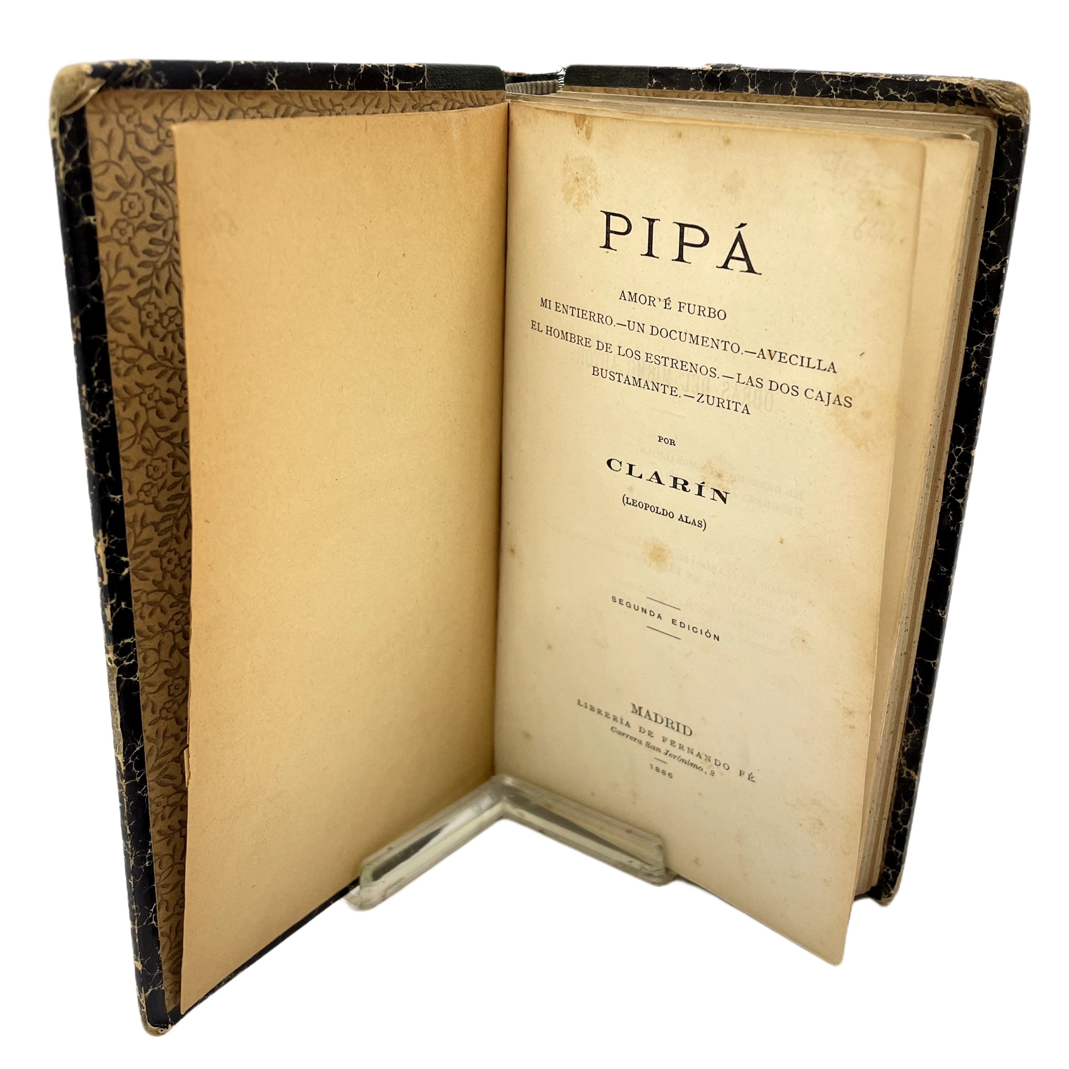 PIPÁ - AMOR'É FURBO - MI ENTIERRO - UN DOCUMENTO - AVECILLA - EL HOMBRE DE LOS ENTRENOS - LAS DOS CAJAS - BUSTAMANTE - ZURITA