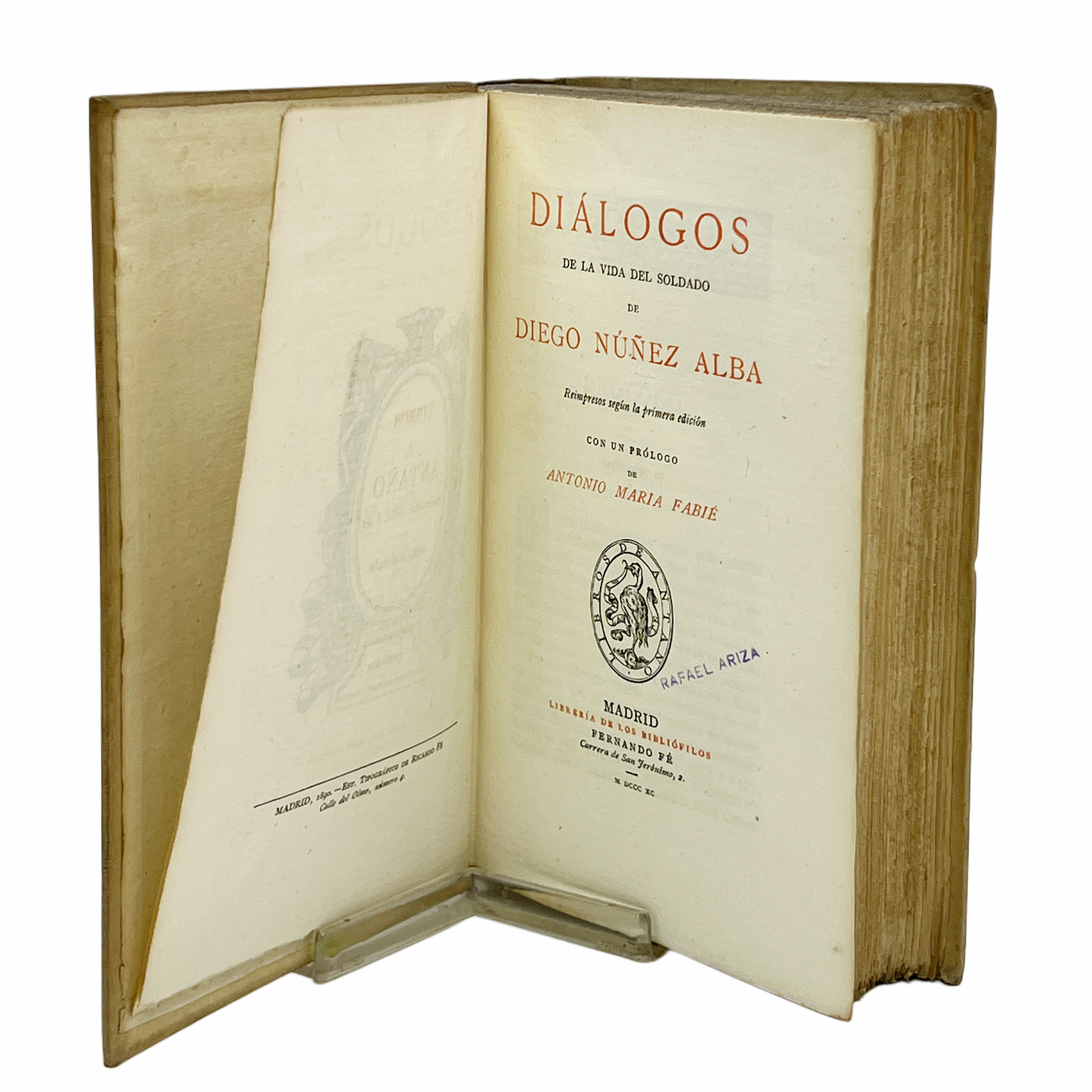 LIBROS DE ANTAÑO, NUEVAMENTE DADOS A LUZ POR VARIOS AFICIONADOS