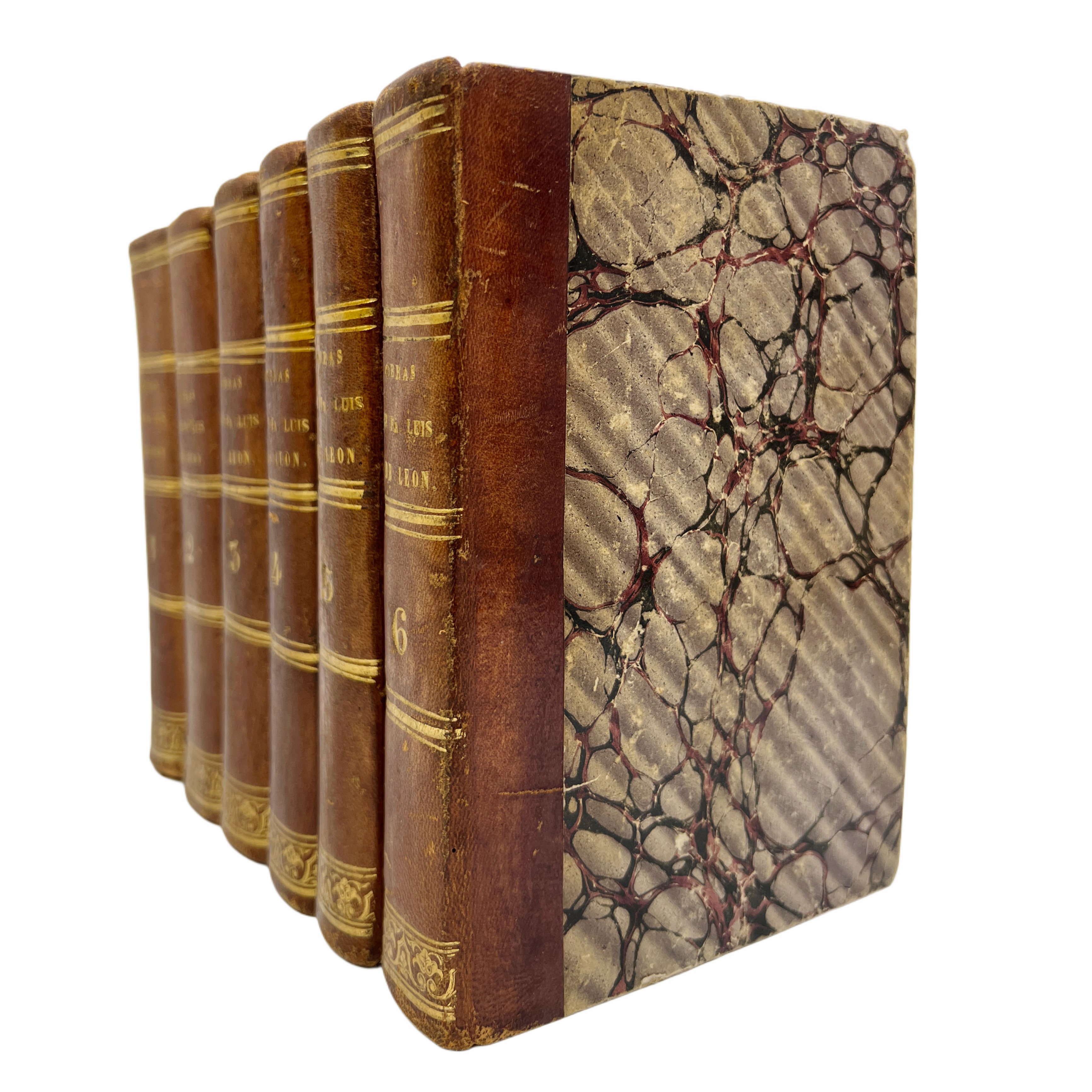 OBRAS DEL M. FR. LUIS DE LEON DE LA ORDEN DE SAN AGUSTIN, RECONOCIDAS Y COTEJADAS CON VARIOS MANUSCRITOS AUTÉNTICOS POR EL P. M. FR. ANTOLIN MERINO DE LA MISMA ORDEN