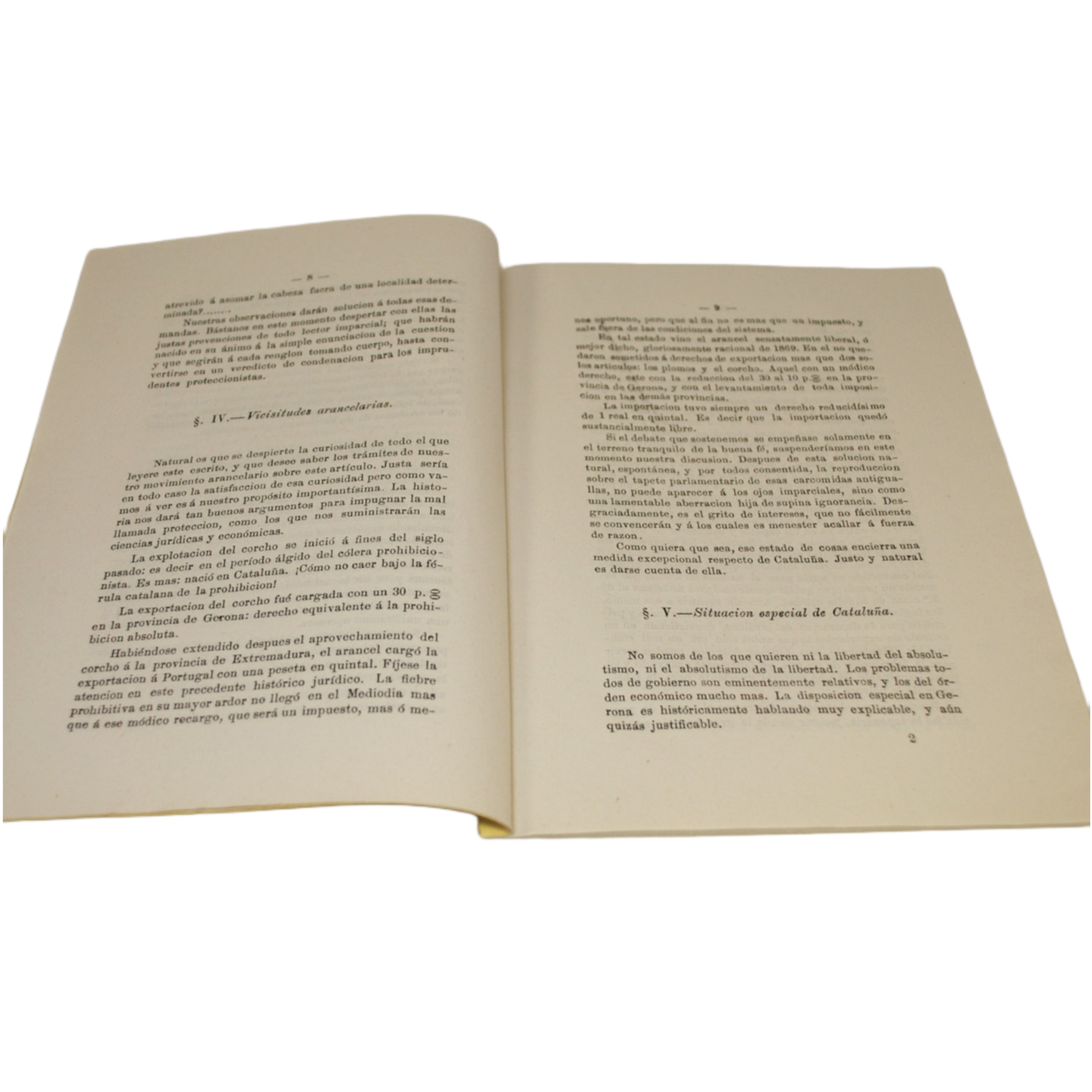 IMPUGNACIÓN DEL DERECHO OPRESOR QUE SE INTENTAR IMPONER AL CORCHO EN BRUTO