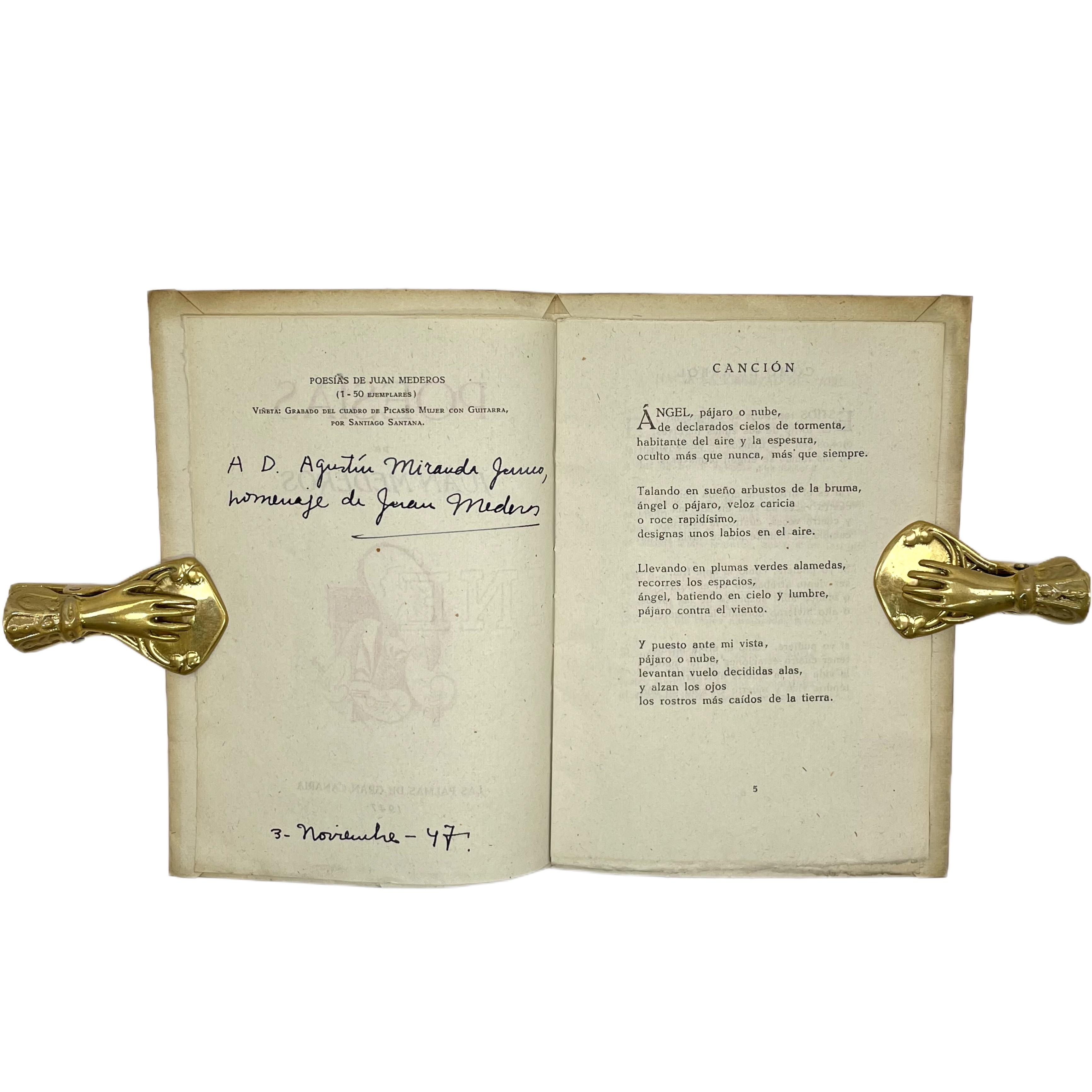 POESÍAS DE JUAN MEDEROS