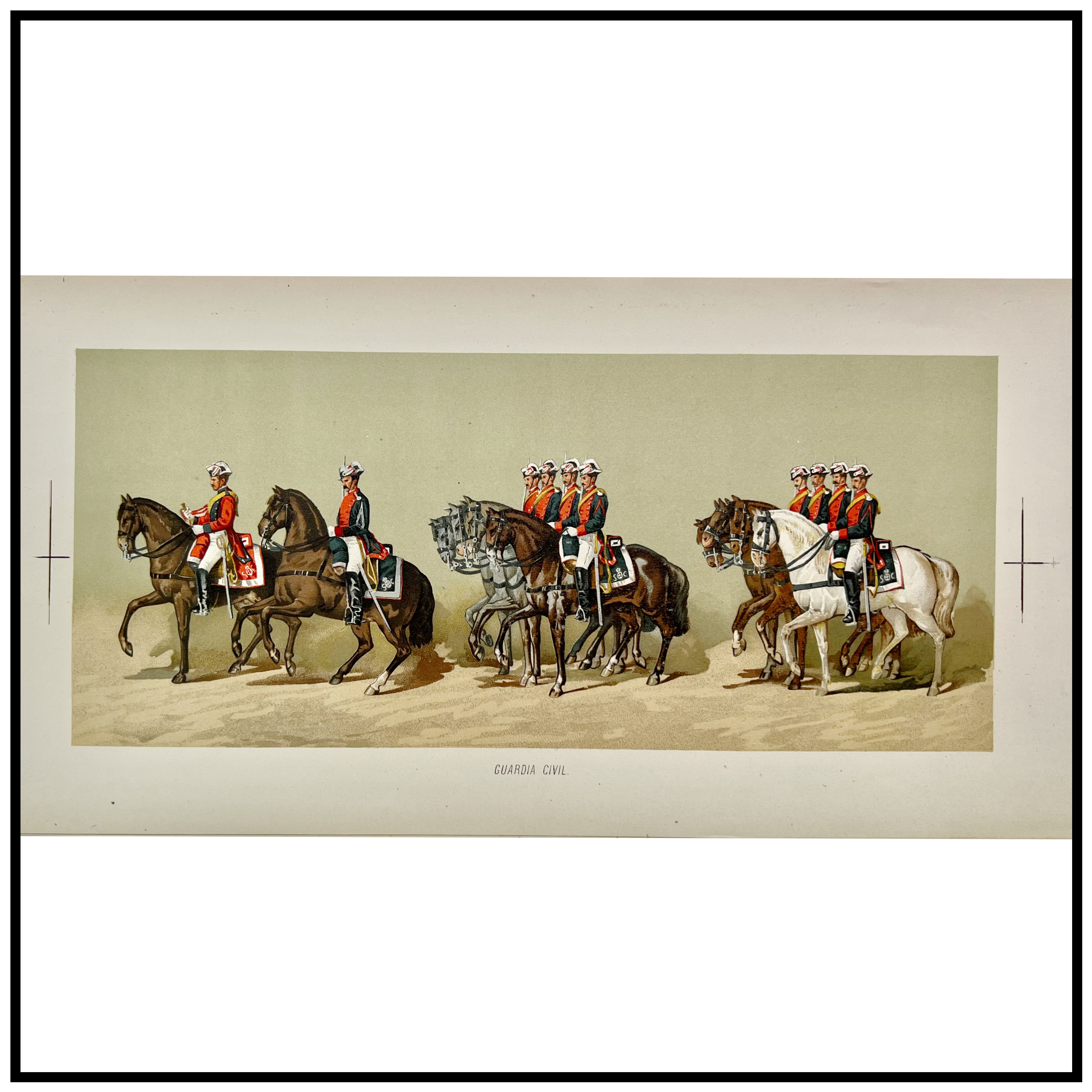 COMITIVA REGIA EN EL CASAMIENTO DE S.M. EL REY DE ESPAÑA DON ALFONSO XII Y LA ARCHIDUQUESA Dª MARÍA CRISTINA DE AUSTRIA EN EL TRAYECTO DESDE LA REAL BASÍLICA DE ATOCHA A PALACIO, EL DIA 29 DE NOVIEMBRE DE 1879