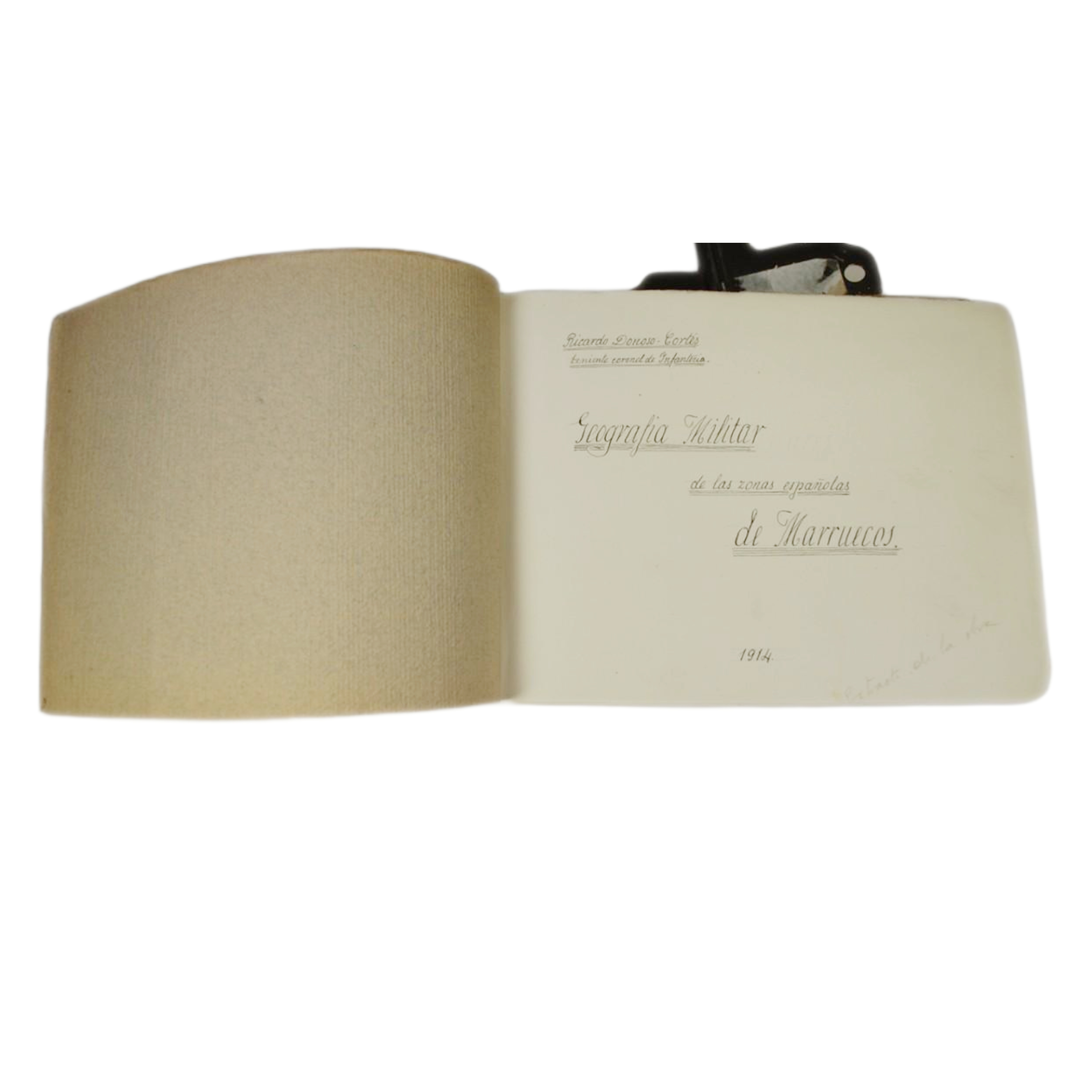 DONOSO CORTÉS - GEOGRAFÍA ZONAS ESPAÑOLAS DE MARRUECOS - 1914