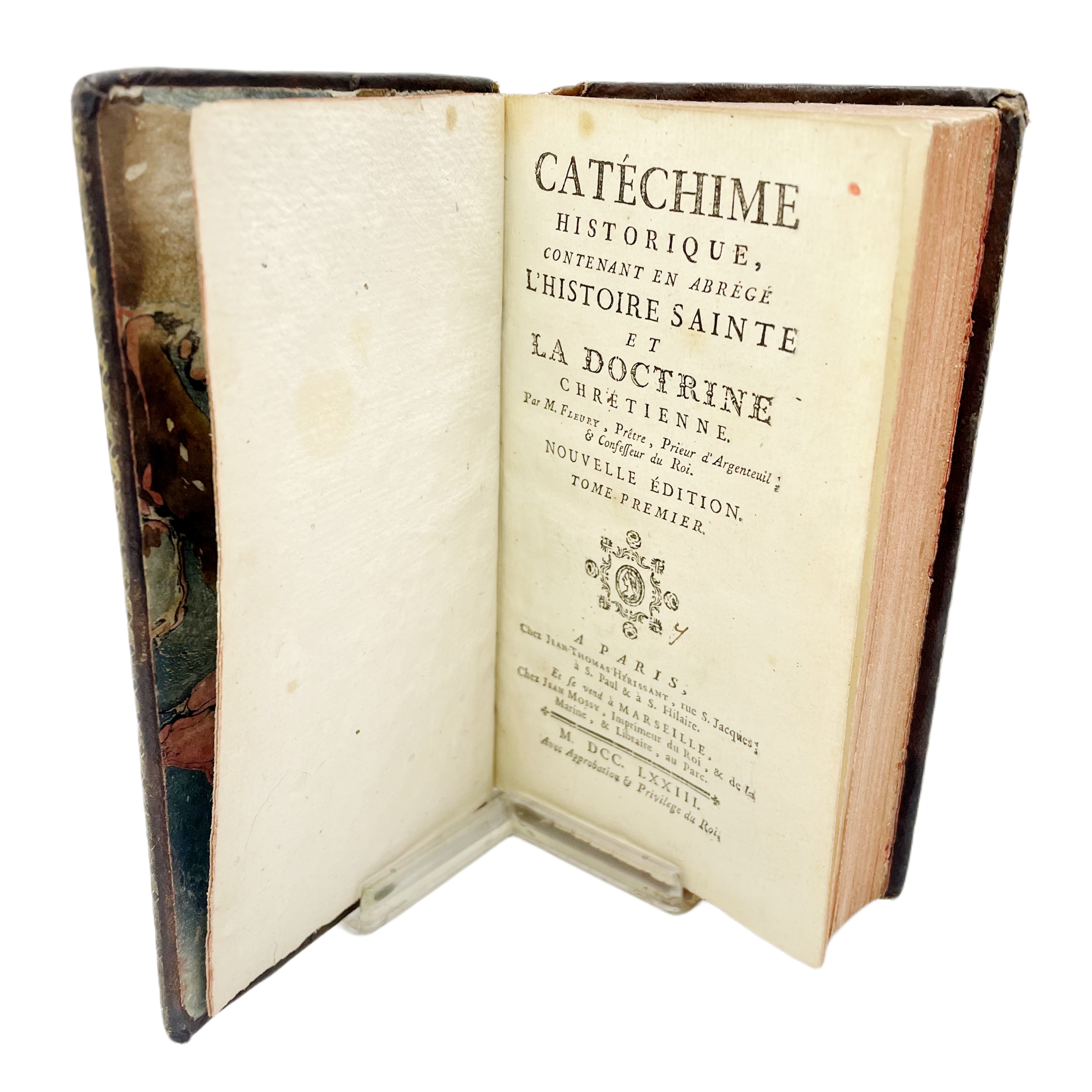 CATÉCHIME HISTORIQUE, CONTENANT EN ABRÉGÉ L'HISTOIRE SAINTE ET LA DOCTRINE CHRETIENNE