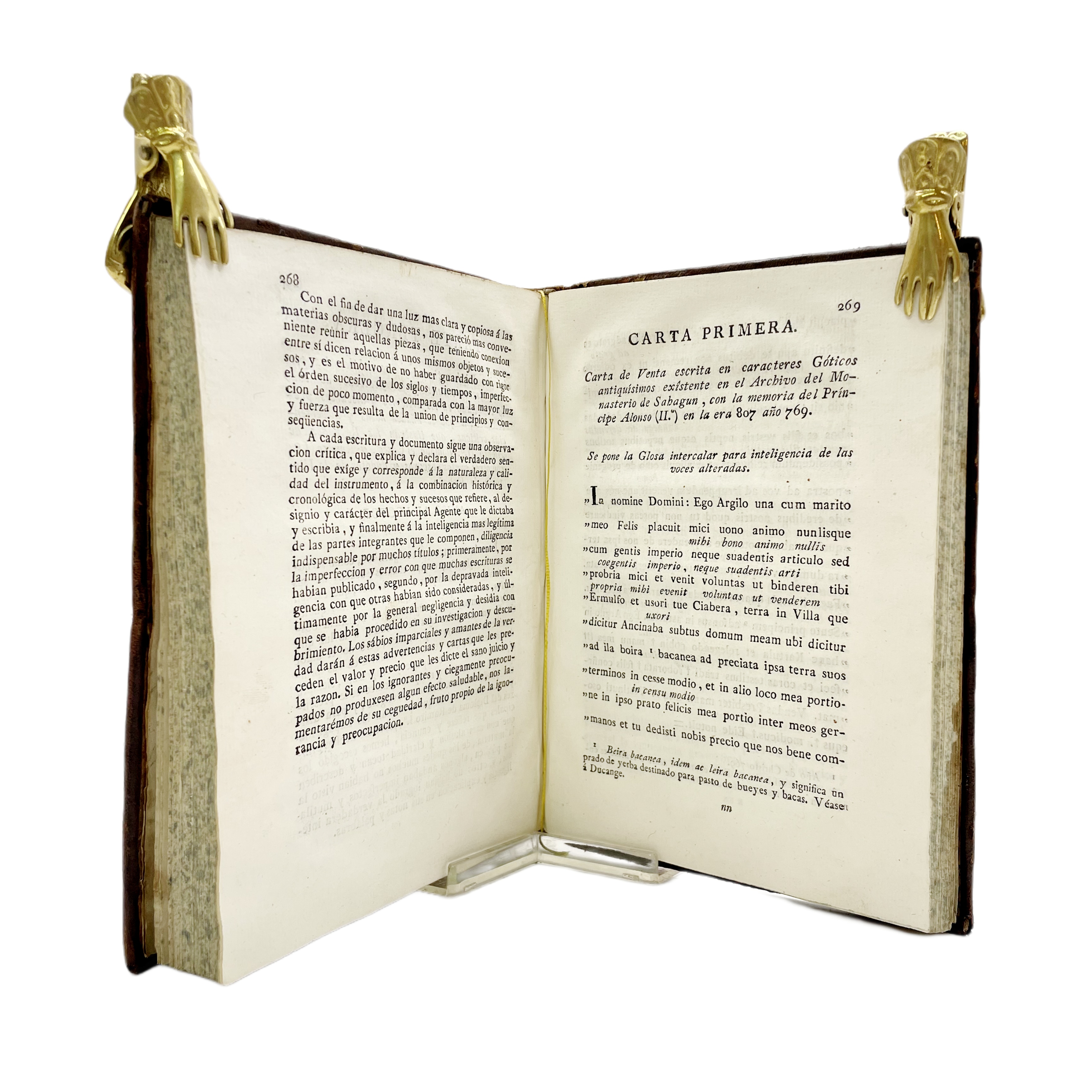 DIPLOMA DE RAMIRO I VINDICADO DE LAS FALSEDADES QUE EN LOS TOMOS XVI Y XVIII DE LA HISTORIA CRÍTICA DE ESPAÑA ESCRIBIÓ SU AUTOR EN RESPUESTA AL APOLOGISTA COMPOSTELANO. P.E.P.M.F.P.R.