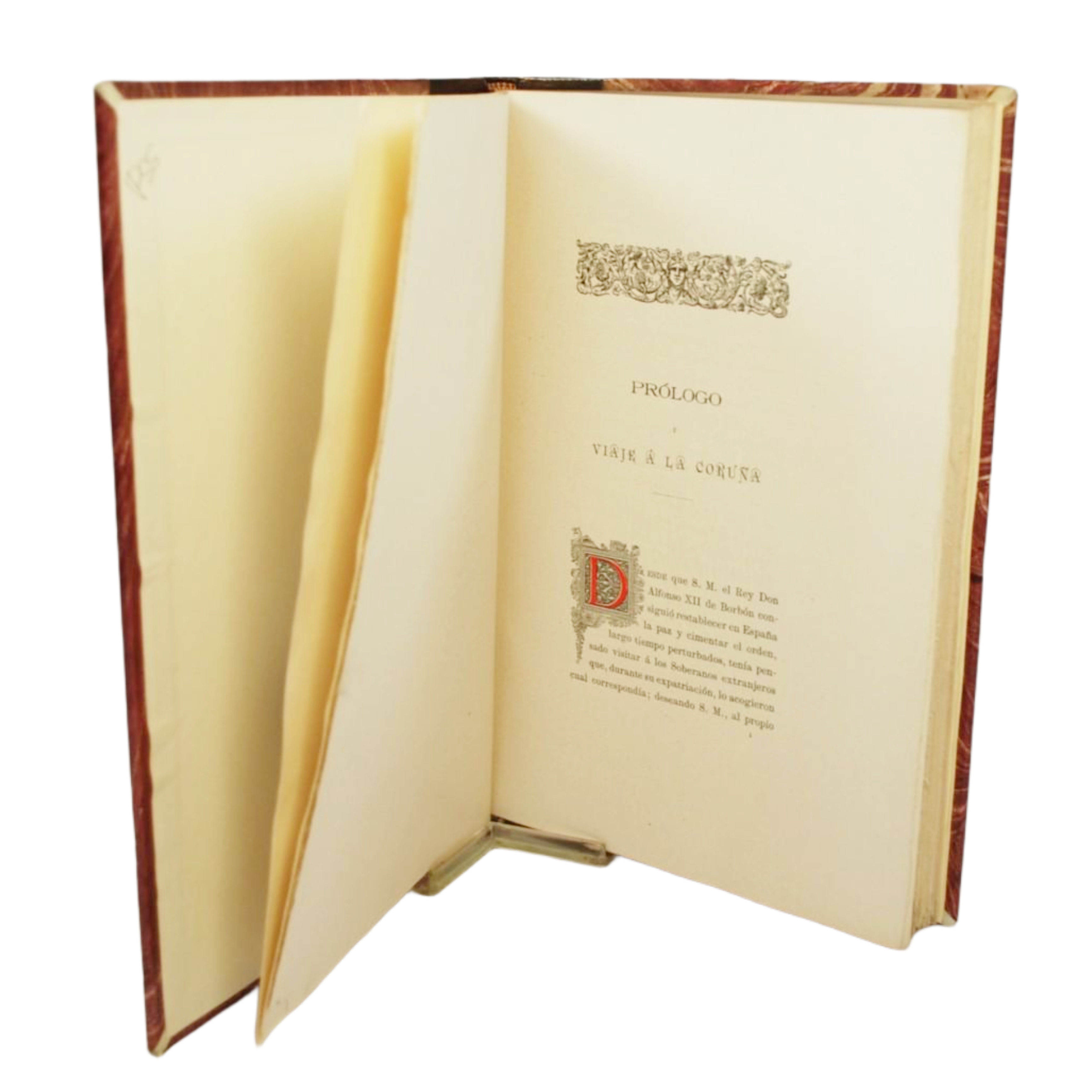 VIAJE DE S.M. EL REY DON ALFONSO XII DE BORBÓN A VARIOS PAISES EXTRANJEROS EN SEPTIEMBRE DE 1883