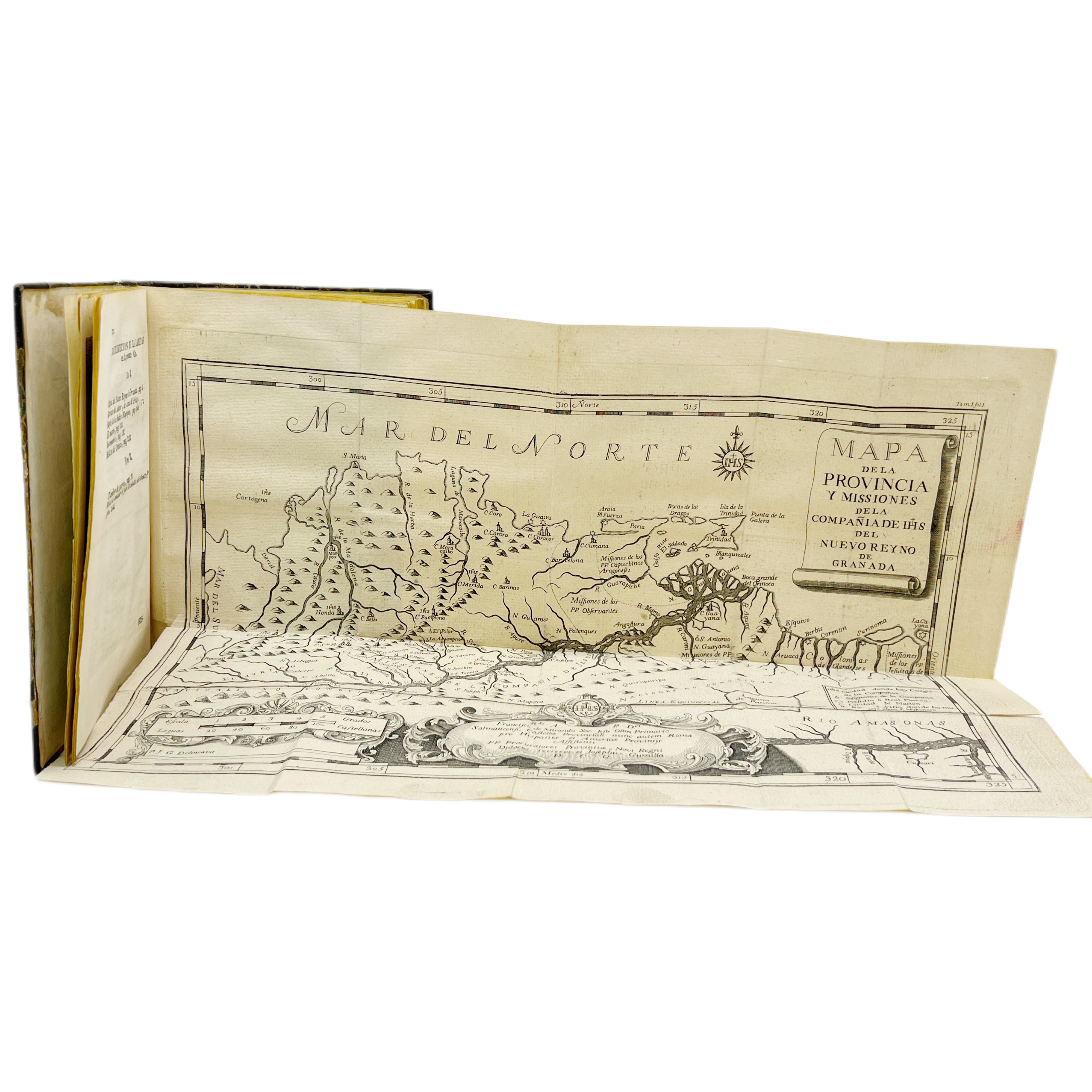 HISTORIA NATURAL CIVIL Y GEOGRÁFICA DE LAS NACIONES SITUADAS EN LAS RIVERAS DEL RIO ORINOCO. SU AUTOR EL PADRE JOSEPH GUMILLA, ... NUEVA IMPRESIÓN MUCHO MÁS CORRECTA QUE LAS ANTERIORES Y ADORNADA CON OCHO LÁMINAS FINAS, QUE MANIFIESTAN LAS COSTUMBRES