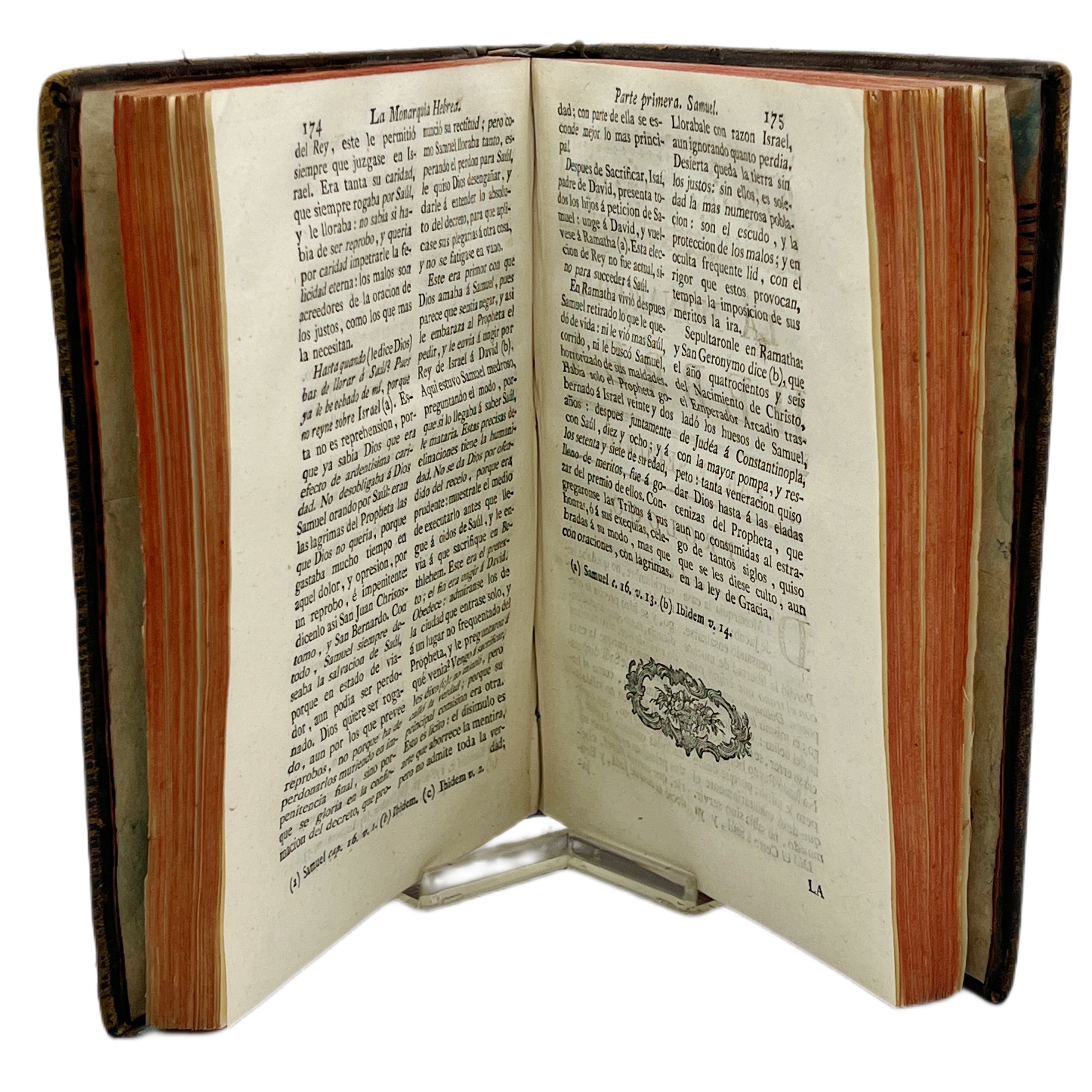 LA MONARQUIA HEBREA, ESCRITA POR D. VICENTE BACALLAR Y SANNA, MARQUES DE S. FELIPE. NUEVA EDICION, CORREGIDA DE MUCHOS ERRORES Y SOBRE EL EXPURGATORIO DEL SANTO OFICIO: AÑADIDA CON DOS DISERTACIONES DEL REVERENDO P. AGUSTIN CALMET, BENEDICTINO, SOBRE