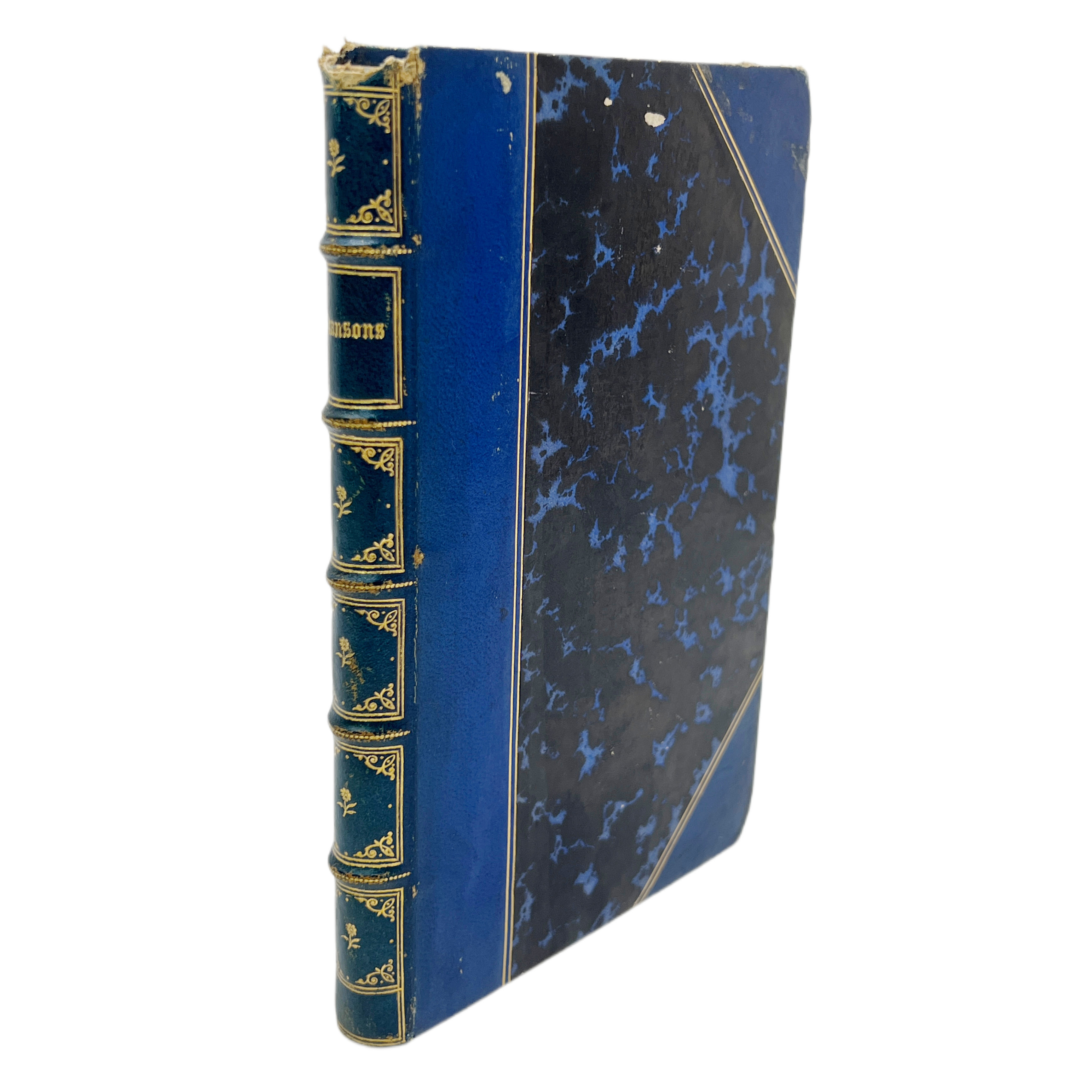 CHANSONS NOUVELLEMENT COMPOSEES SUR PLUSIEURS CHANTS, TANT DE MUSIQUE QUE RUSTIQUE: NOUVELLEMENT IMPRIMES: DONT LES NOMS SENSUYVENT CY-APRÈS