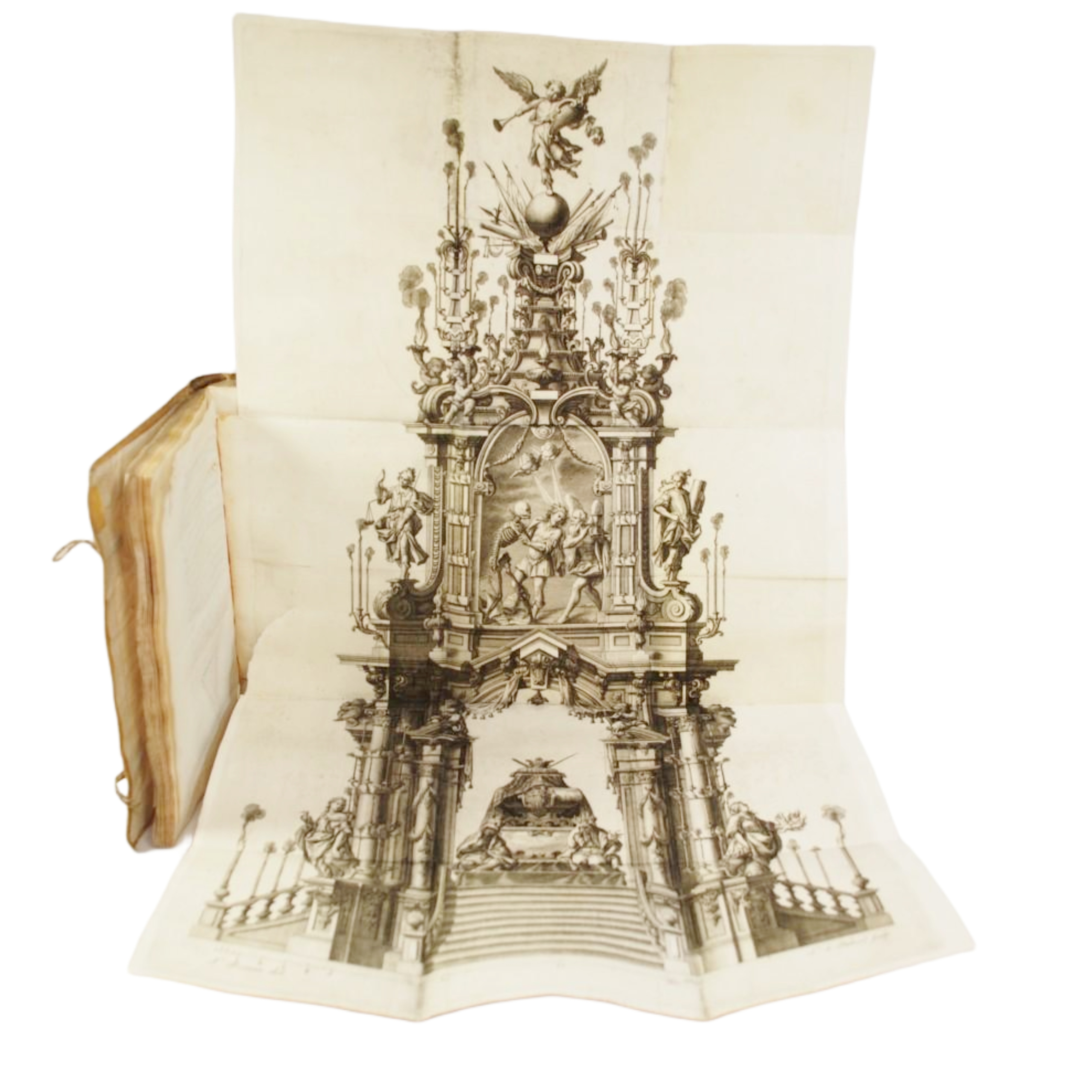 BREVE ELOGIO Y CEÑIDA RELACIÓN DE LA VIDA, ENFERMEDAD Y MUERTE DEL SERENISSIMO SEÑOR FRANCISCO FARNESIO, PRIMERO DE ESTE NOMBRE, Y SÉPTIMO DUQUE DE PARMA. PADRE DE LA REYNA Nª Sª. Y DE LAS EXEQUIAS, QUE DE ORDEN DE SU MAGESTAD EL REY. SE CELEBRARON E