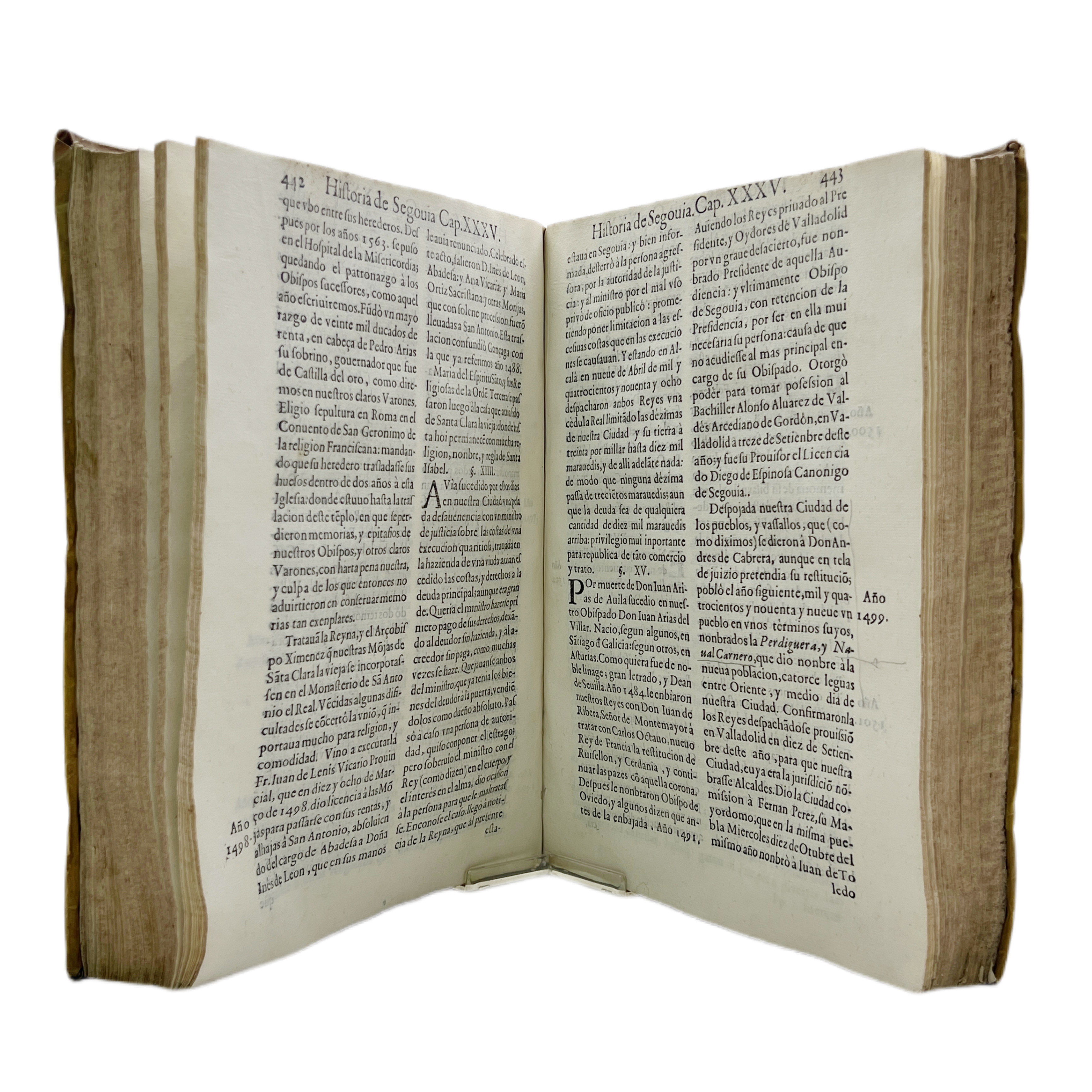 HISTORIA DE LA INSIGNE CIUDAD DE SEGOVIA Y COMPENDIO DE LAS HISTORIAS DE CASTILLA. EN ESTA SEGUNDA INPRESIÓN SALE AÑADIDO UN ÍNDICE GENERAL DE LA HISTORIA Y LAS VIDAS Y ESCRITOS DE LOS ESCRITORES SEGOVIANOS