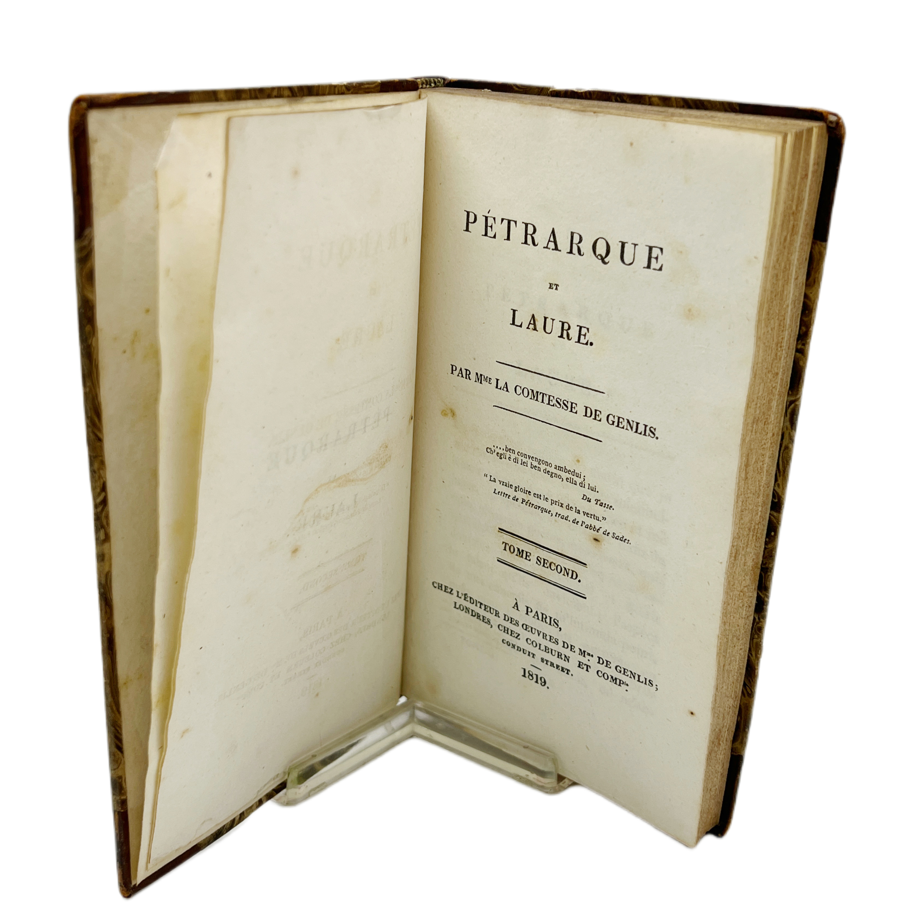 PETRARQUE ET LAURE PAR MME. LA COMTESSE DE GENLIS