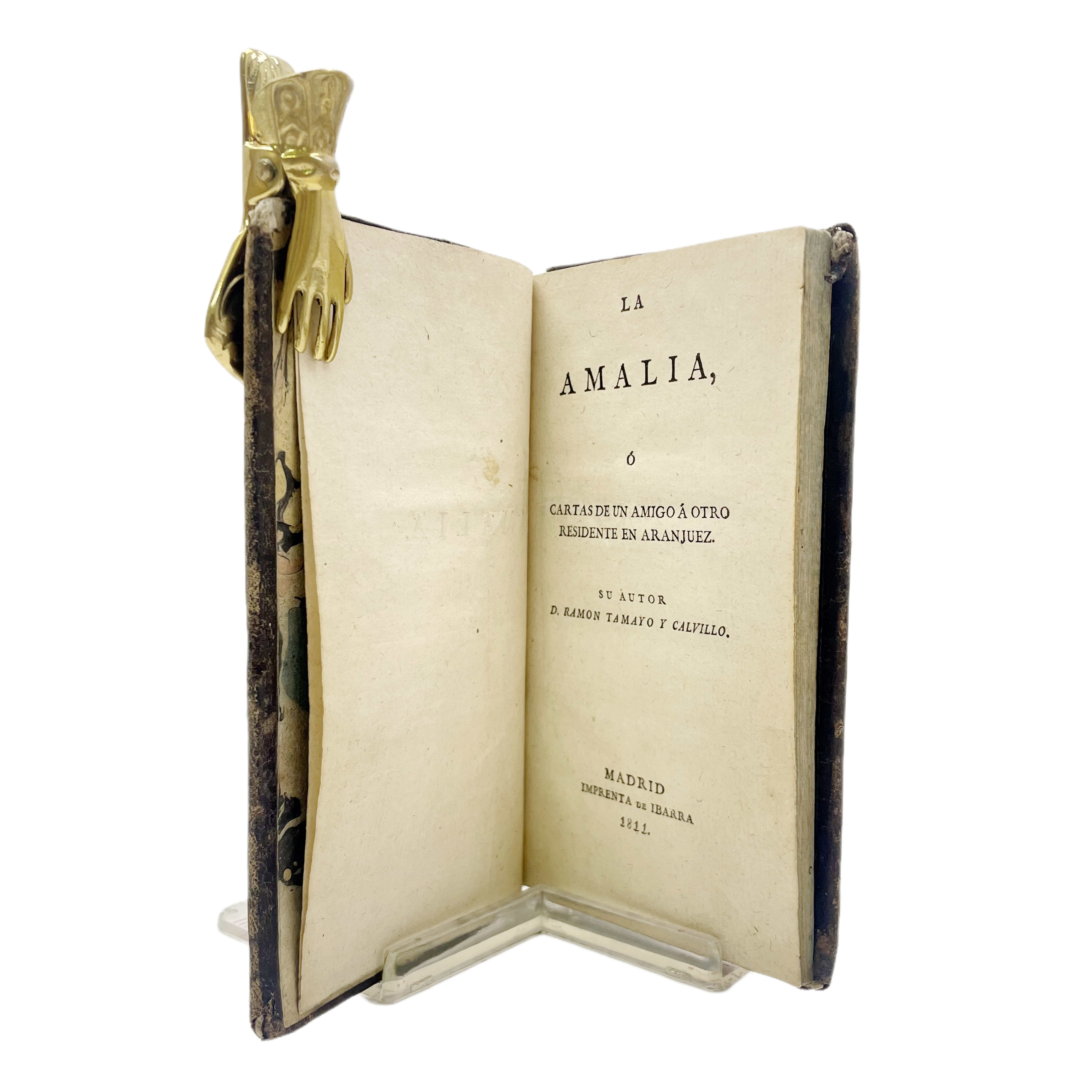 LA AMALIA. CARTAS DE UN AMIGO A OTRO RESIDENTE EN ARANJUEZ